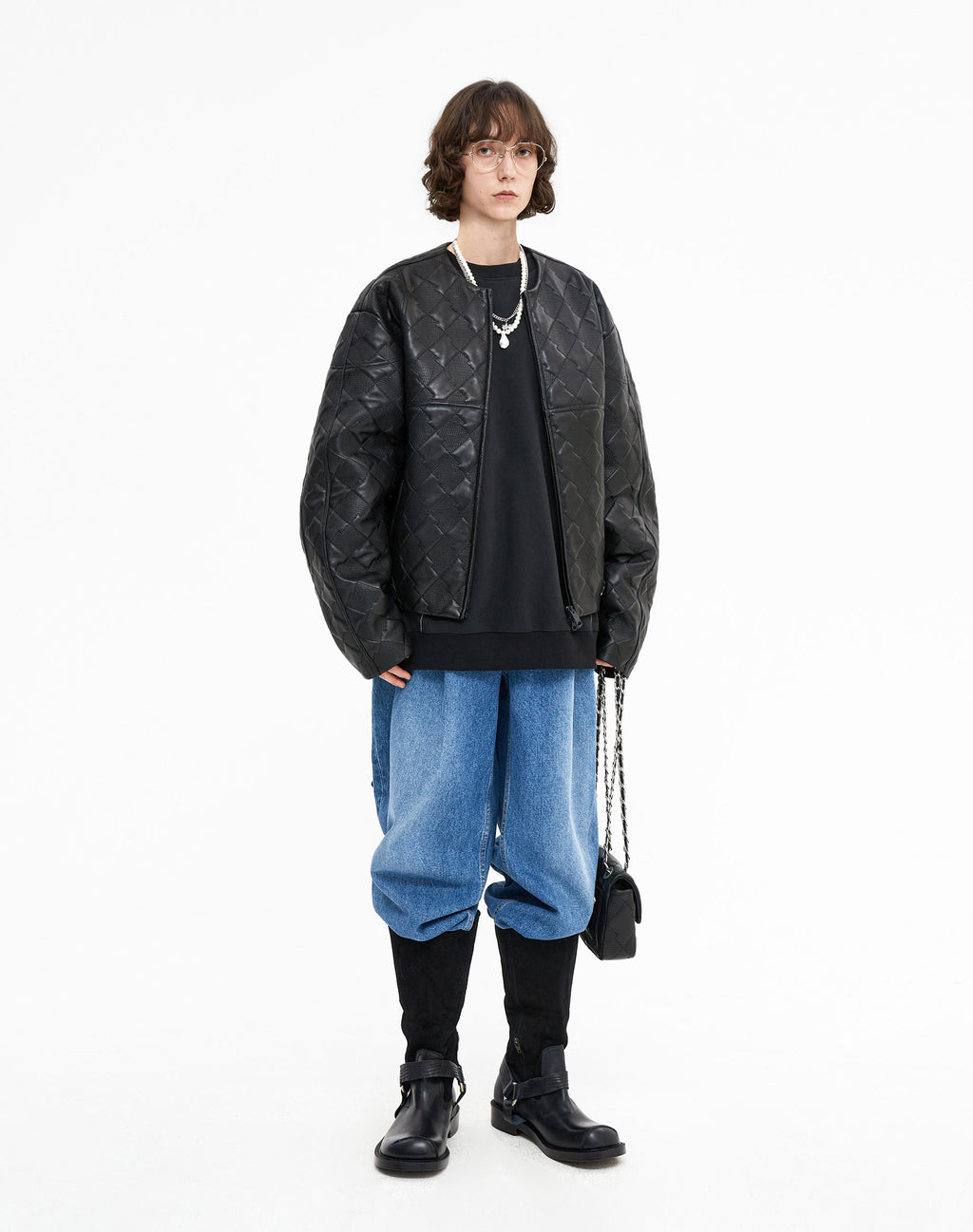 Ader Error - Tenit jumper (Noir) product image 2 | TRAB K-Fashion Australia