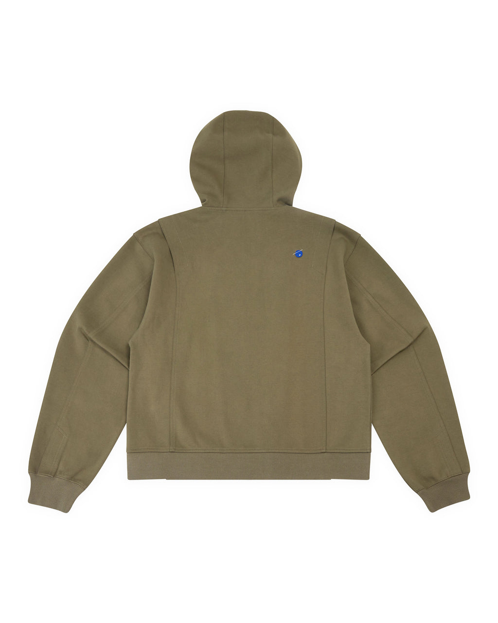 Ader Error - Fluic logo hoodie zip-up (Brown) product image 14 | TRAB K-Fashion Australia