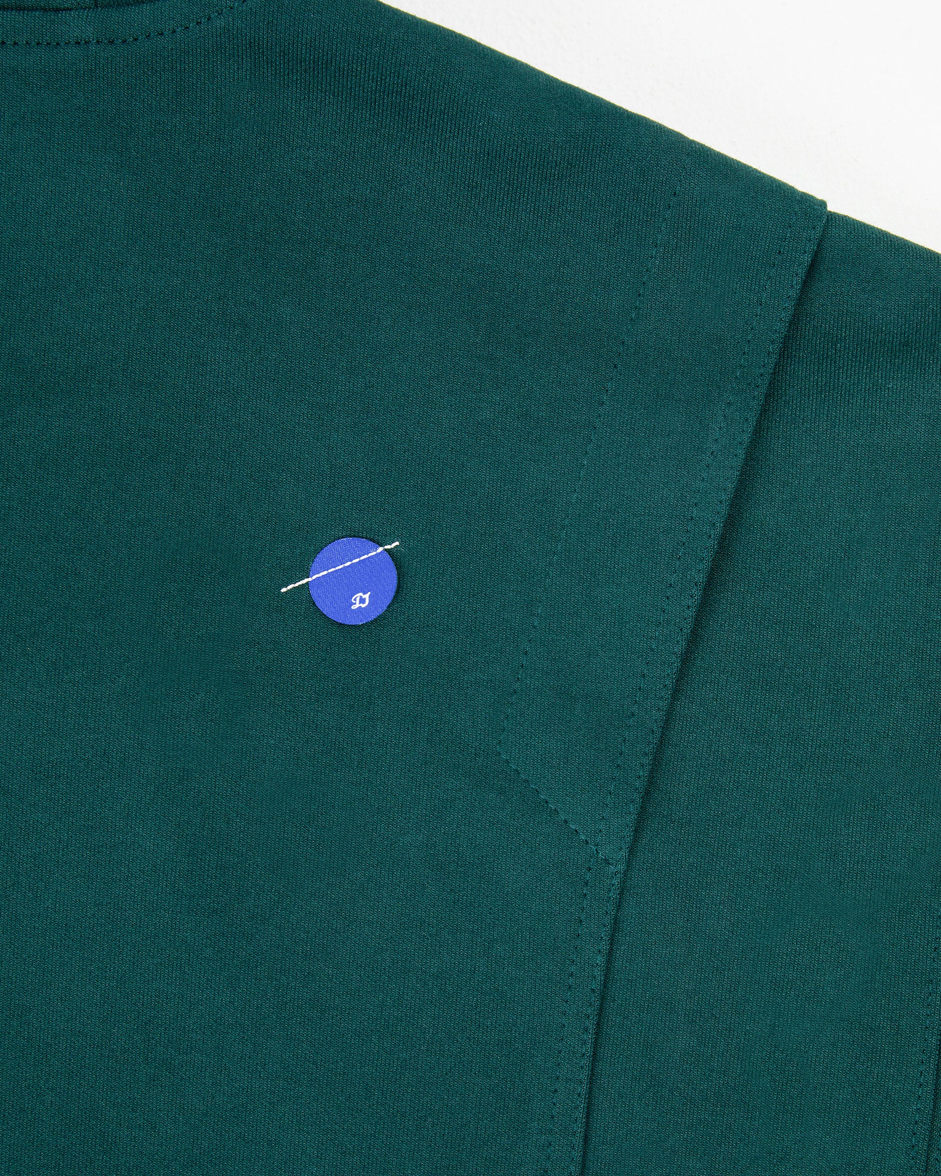 Ader Error - Fluic logo hoodie zip-up (Green) product image 11 | TRAB K-Fashion Australia