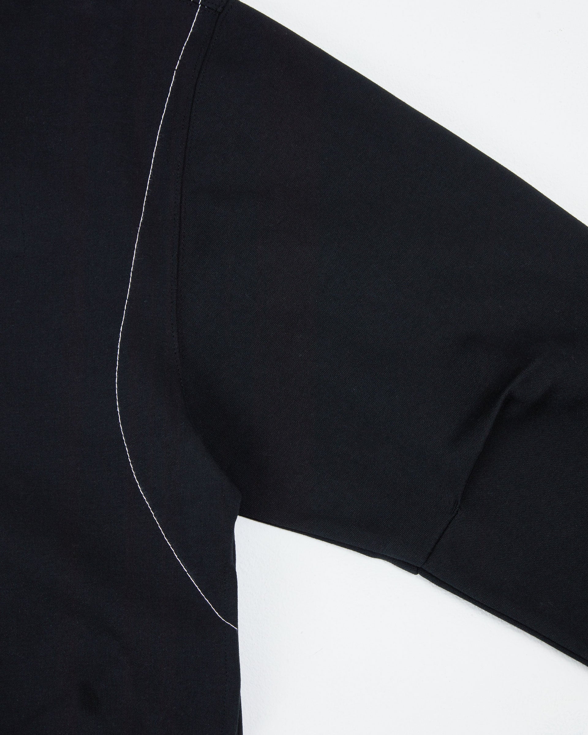 Ader Error - Liner hoodie zip-up (Noir) product image 7 | TRAB K-Fashion Australia