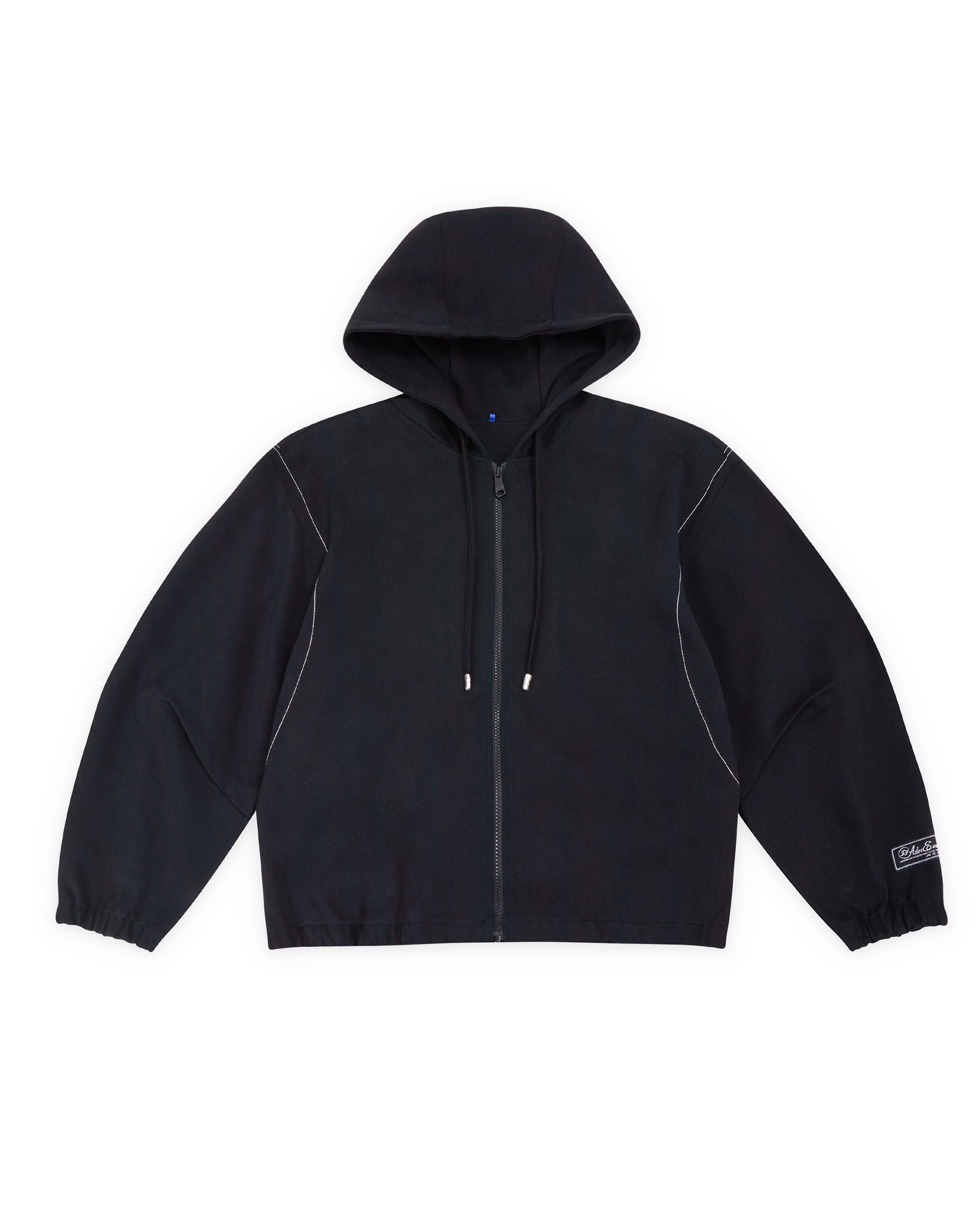 Ader Error - Liner hoodie zip-up (Noir) product image 10 | TRAB K-Fashion Australia