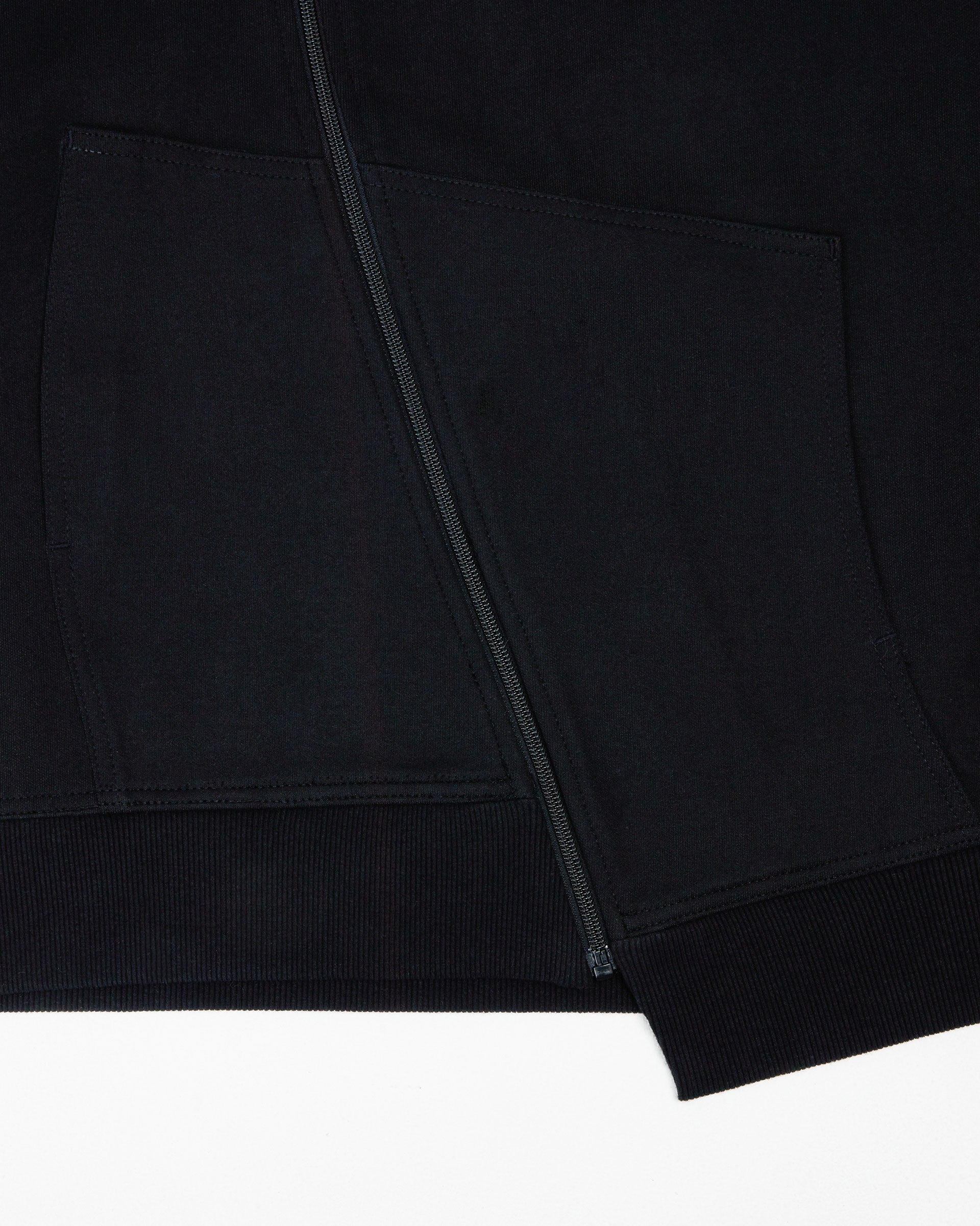 Ader Error - Enty logo hoodie zip-up (Noir) product image 5 | TRAB K-Fashion Australia