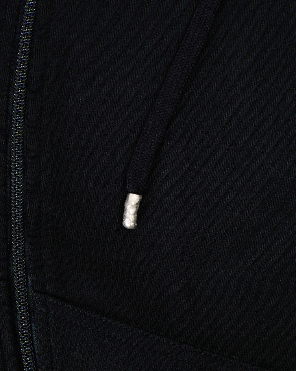 Ader Error - Enty logo hoodie zip-up (Noir) product image 7 | TRAB K-Fashion Australia