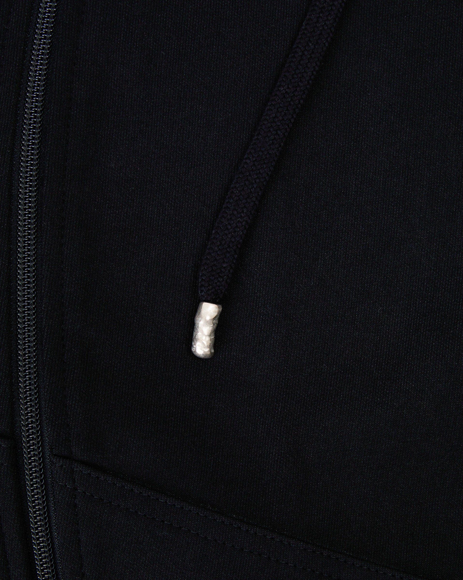 Ader Error - Enty logo hoodie zip-up (Noir) product image 7 | TRAB K-Fashion Australia