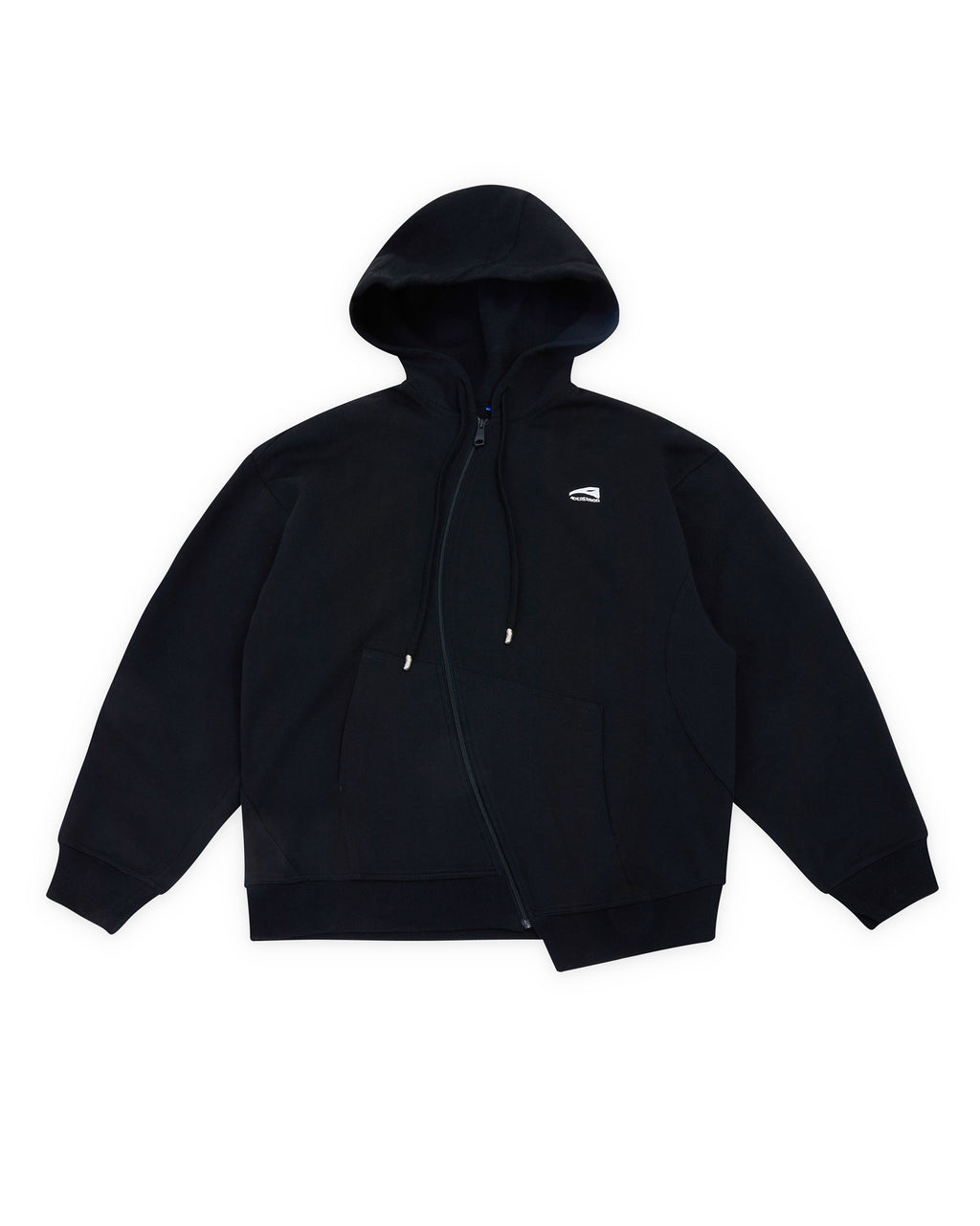 Ader Error - Enty logo hoodie zip-up (Noir) product image 10 | TRAB K-Fashion Australia