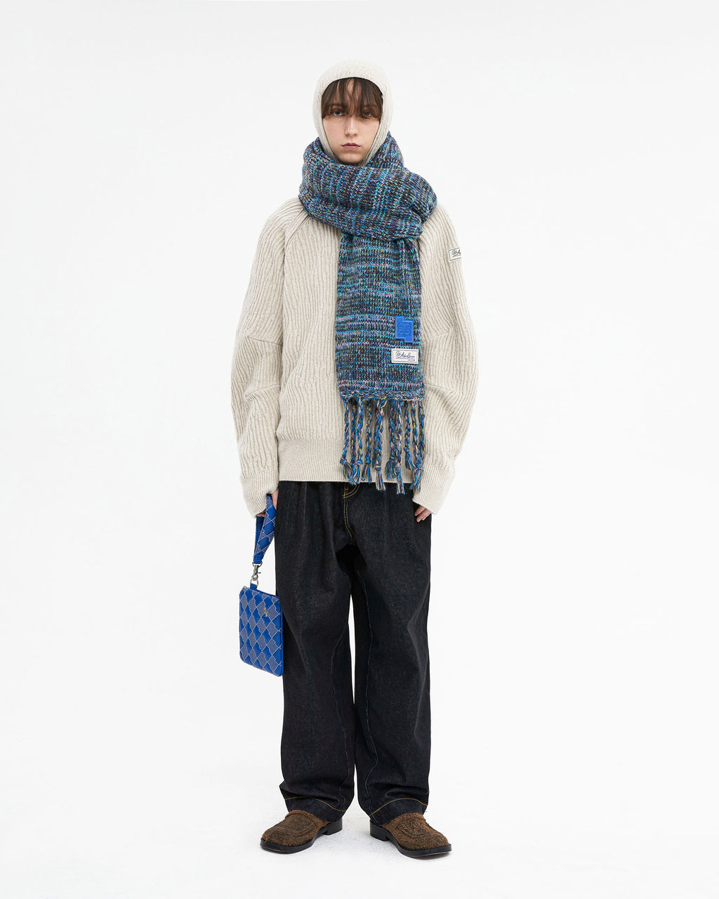 Ader Error - Clava knit (Beige) product image 2 | TRAB K-Fashion Australia