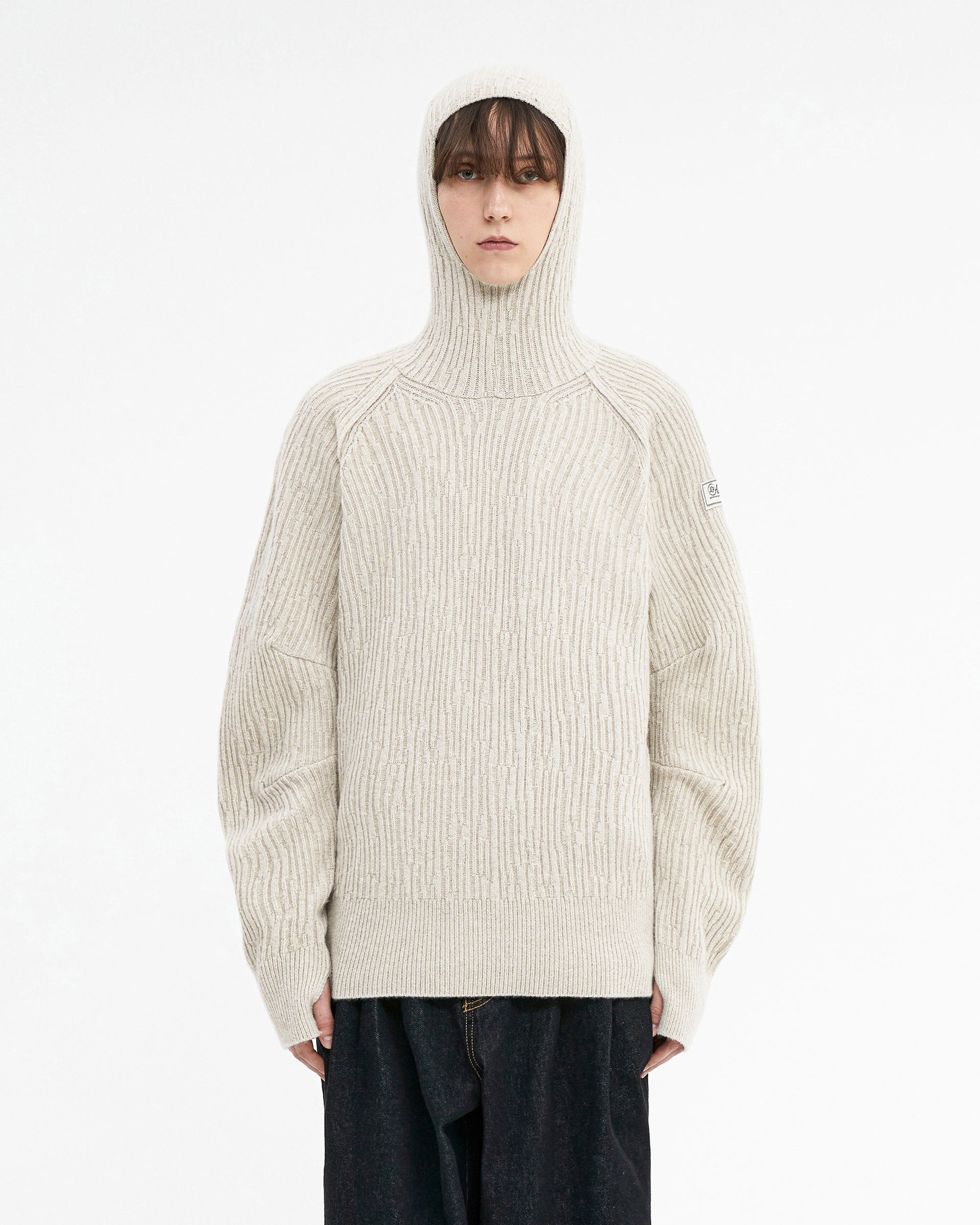 Ader Error - Clava knit (Beige) product image 6 | TRAB K-Fashion Australia