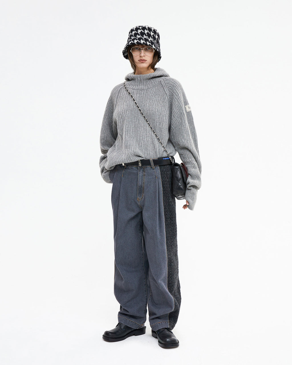 Ader Error - Clava knit (Grey) product image 1 | TRAB K-Fashion Australia
