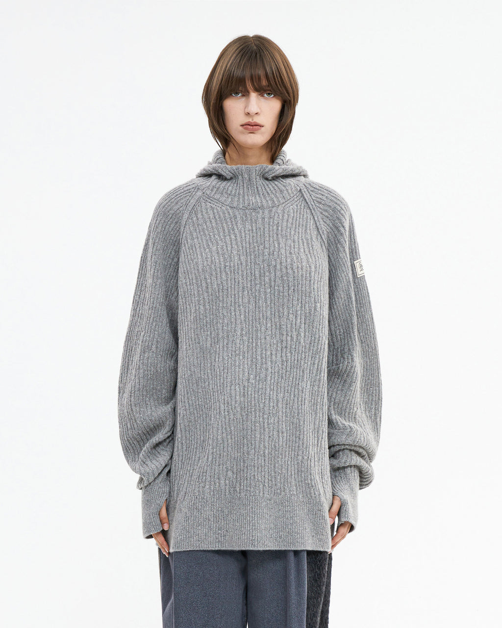 Ader Error - Clava knit (Grey) product image 2 | TRAB K-Fashion Australia