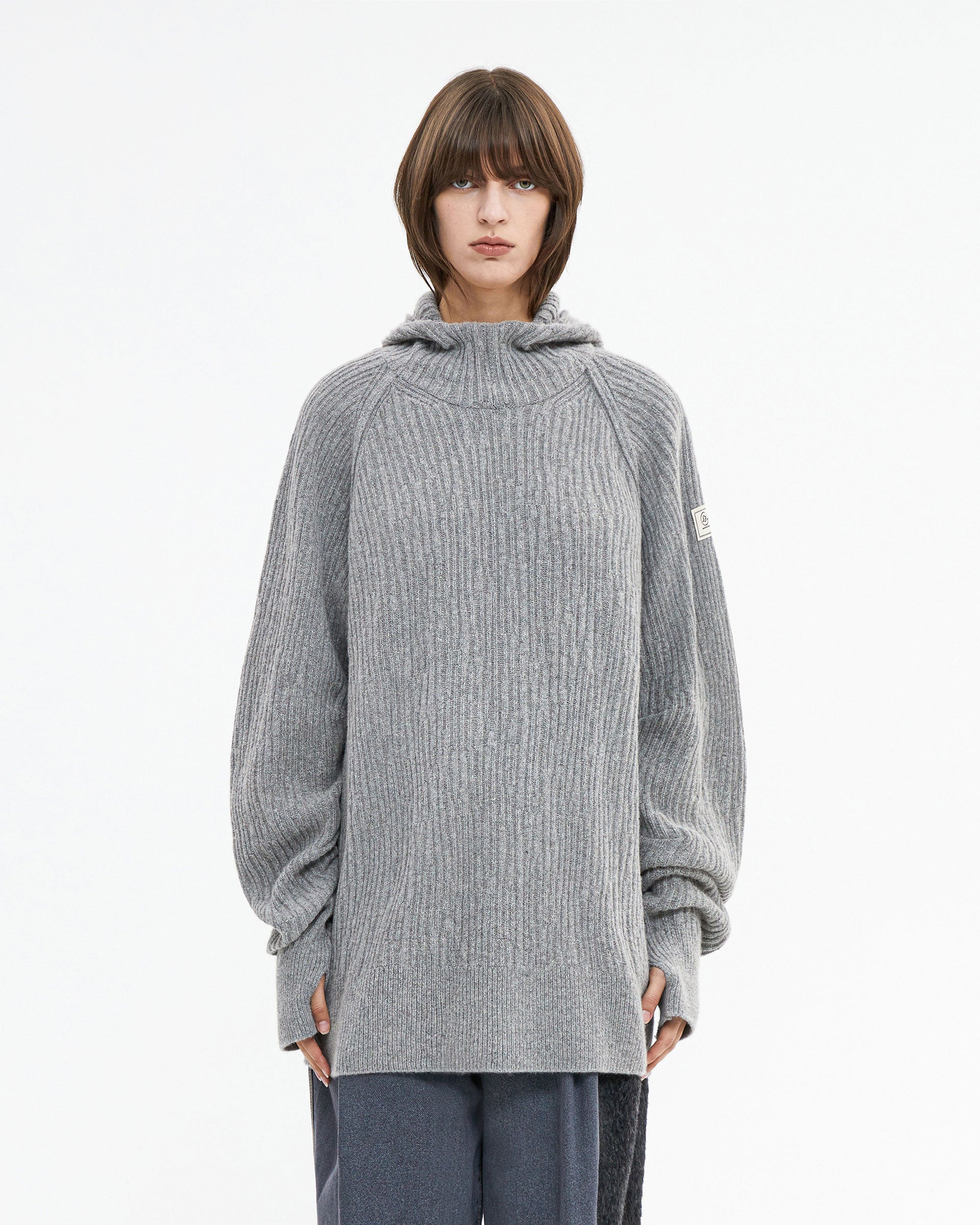 Ader Error - Clava knit (Grey) product image 2 | TRAB K-Fashion Australia