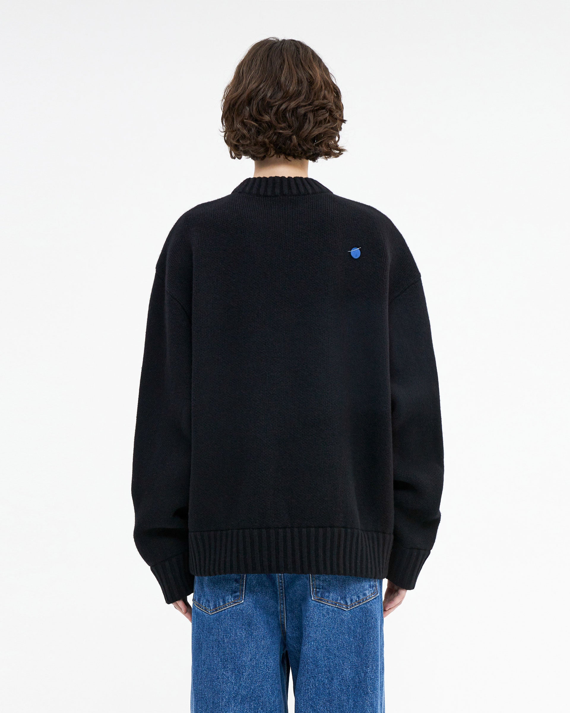 Ader Error - Speric logo knit (Noir) product image 4 | TRAB K-Fashion Australia