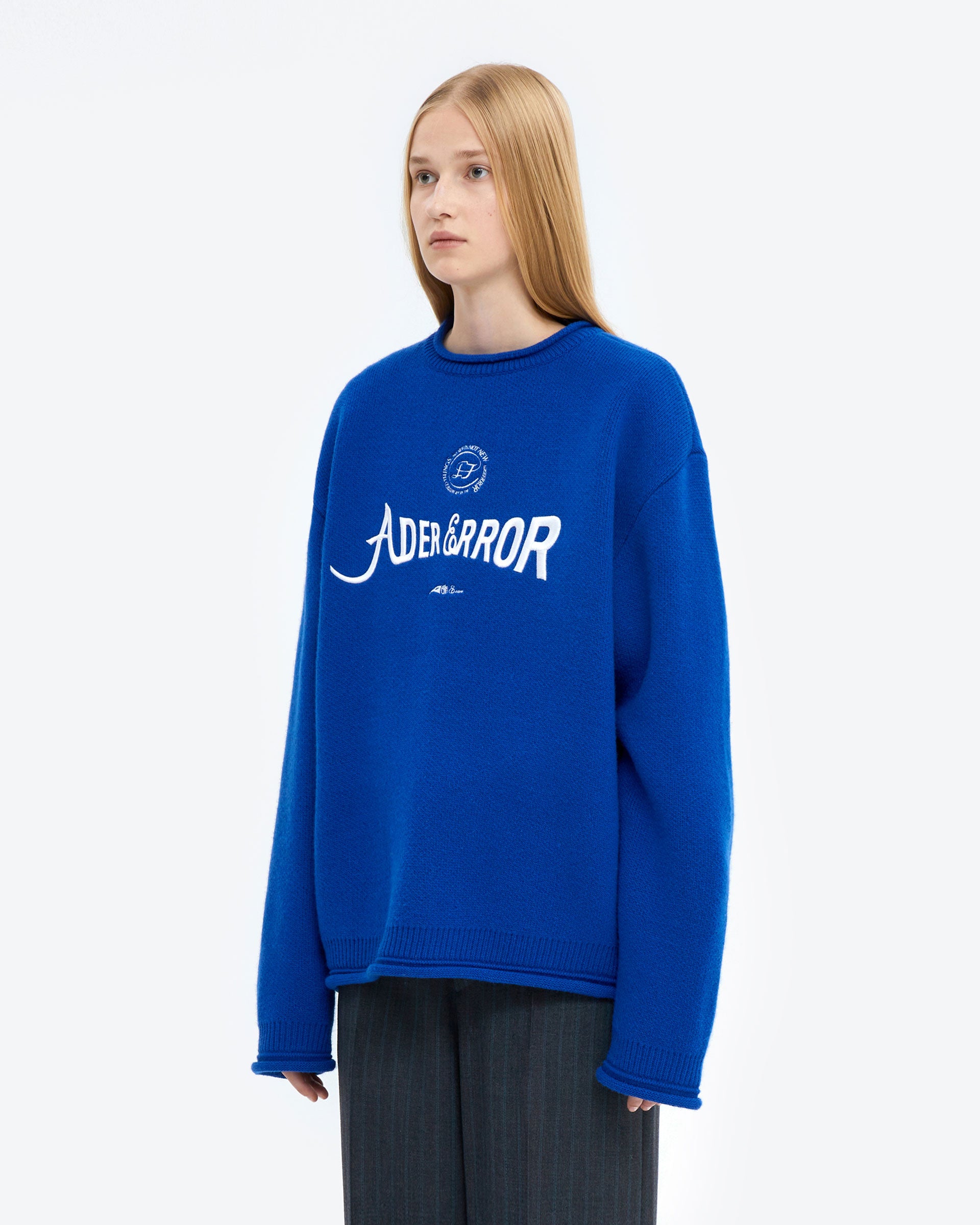Ader Error - Verif logo knit (Z-Blue) product image 3 | TRAB K-Fashion Australia