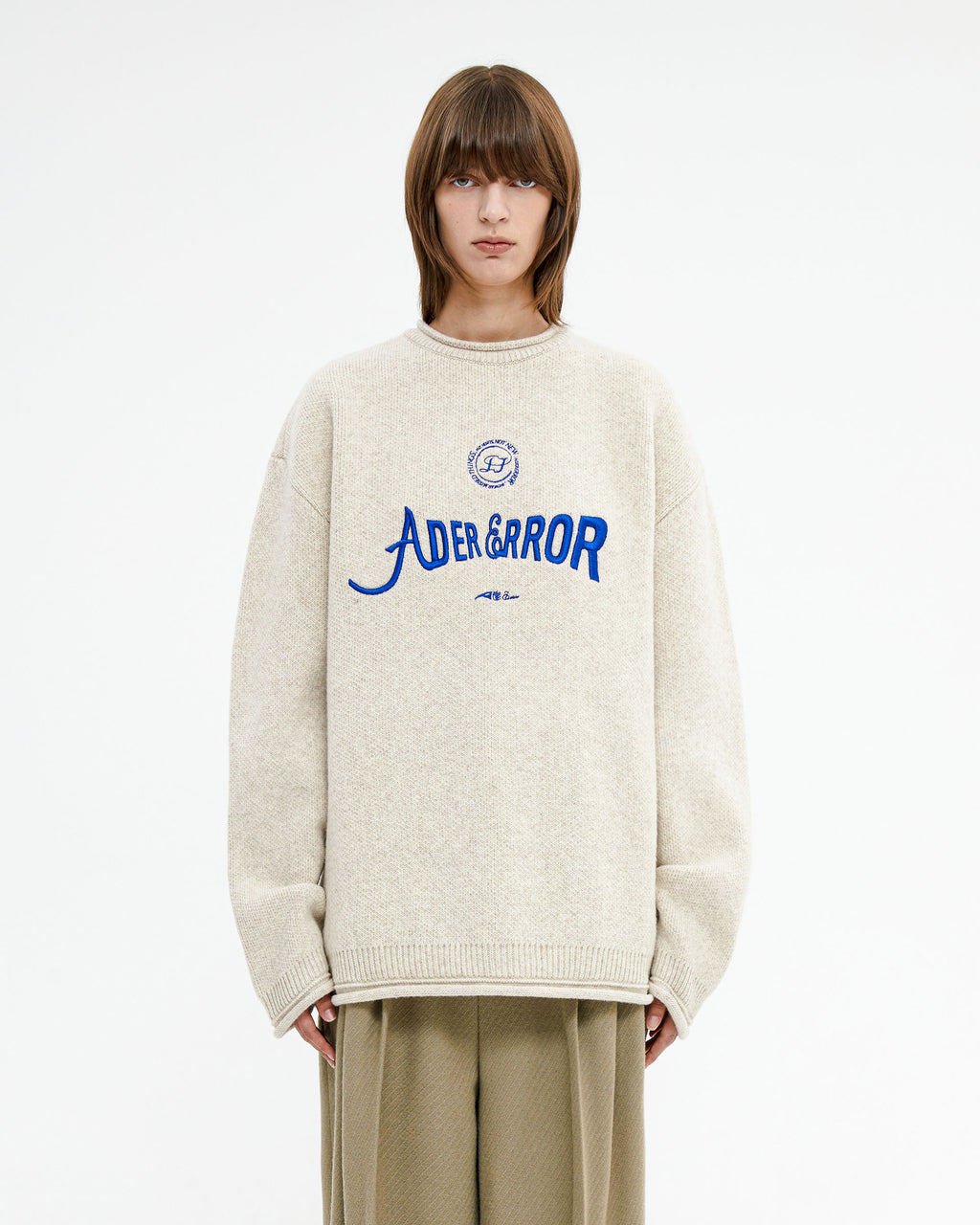 Ader Error - Verif logo knit (Ivory) product image 2 | TRAB K-Fashion Australia