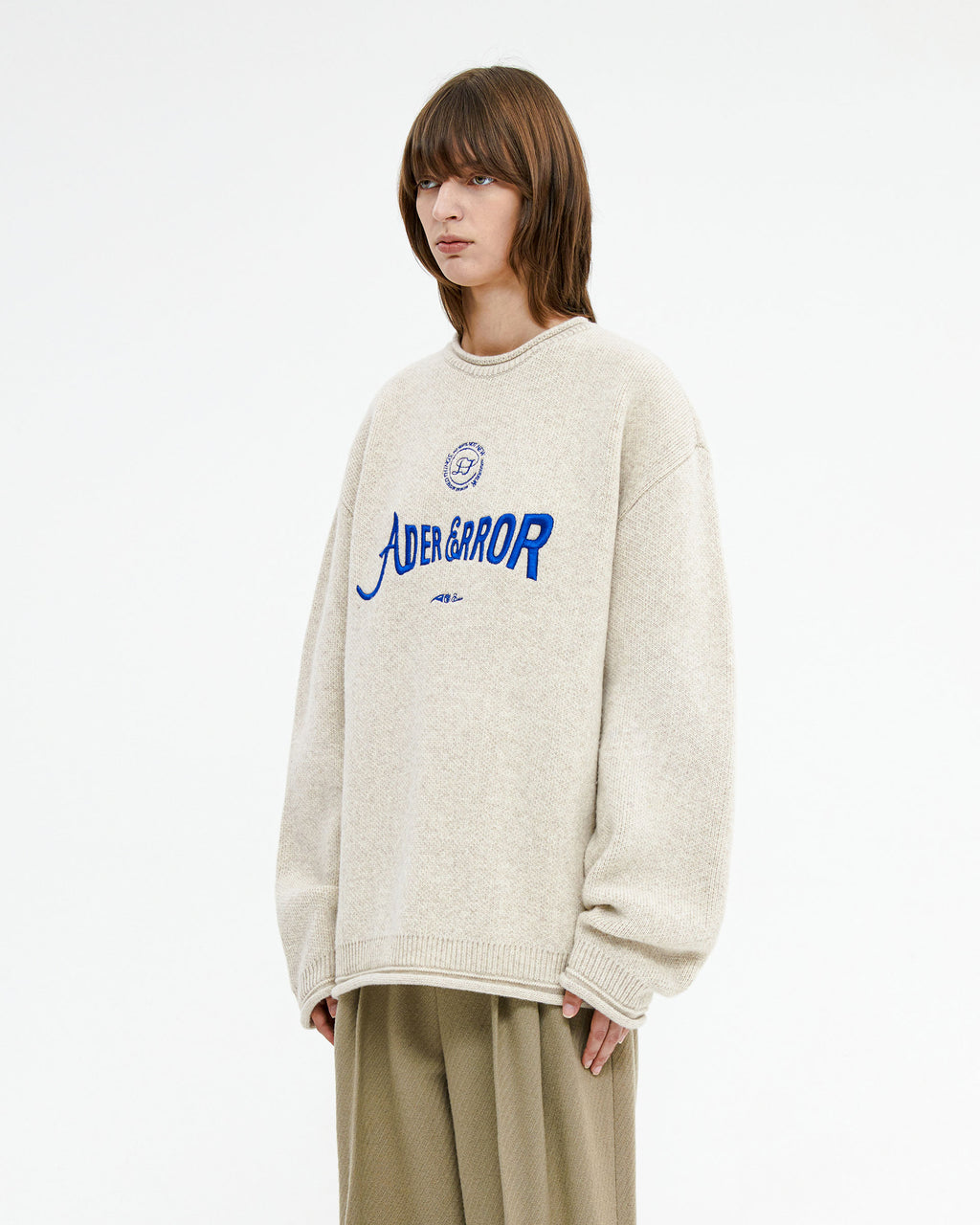 Ader Error - Verif logo knit (Ivory) product image 3 | TRAB K-Fashion Australia