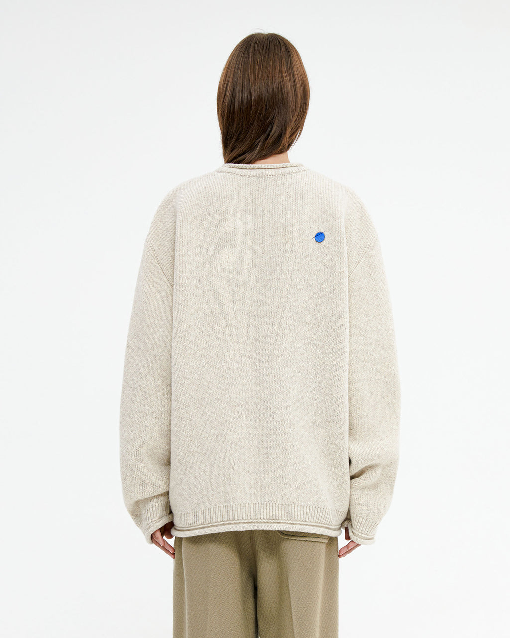 Ader Error - Verif logo knit (Ivory) product image 4 | TRAB K-Fashion Australia