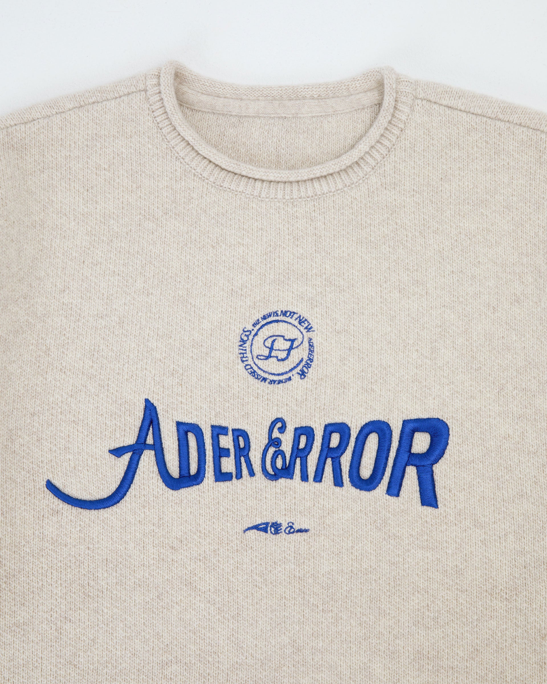Ader Error - Verif logo knit (Ivory) product image 5 | TRAB K-Fashion Australia