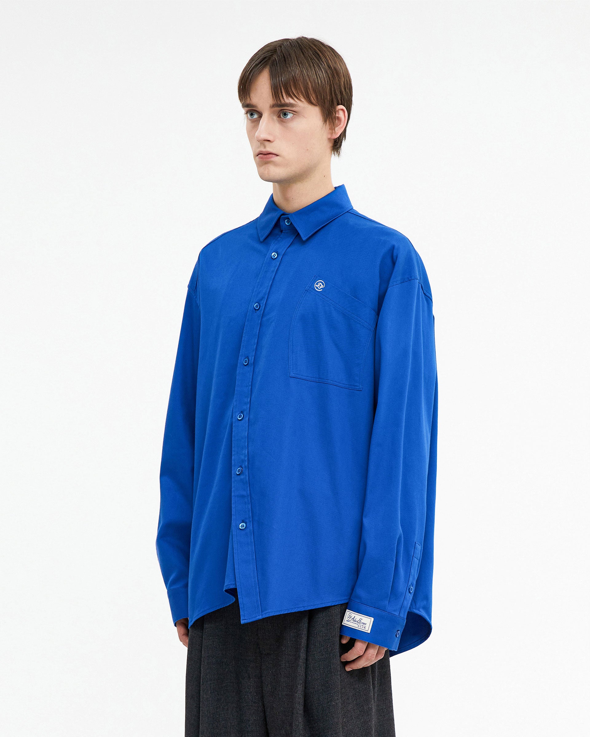 Ader Error - Speric logo shirt (Z-Blue) product image 3 | TRAB K-Fashion Australia