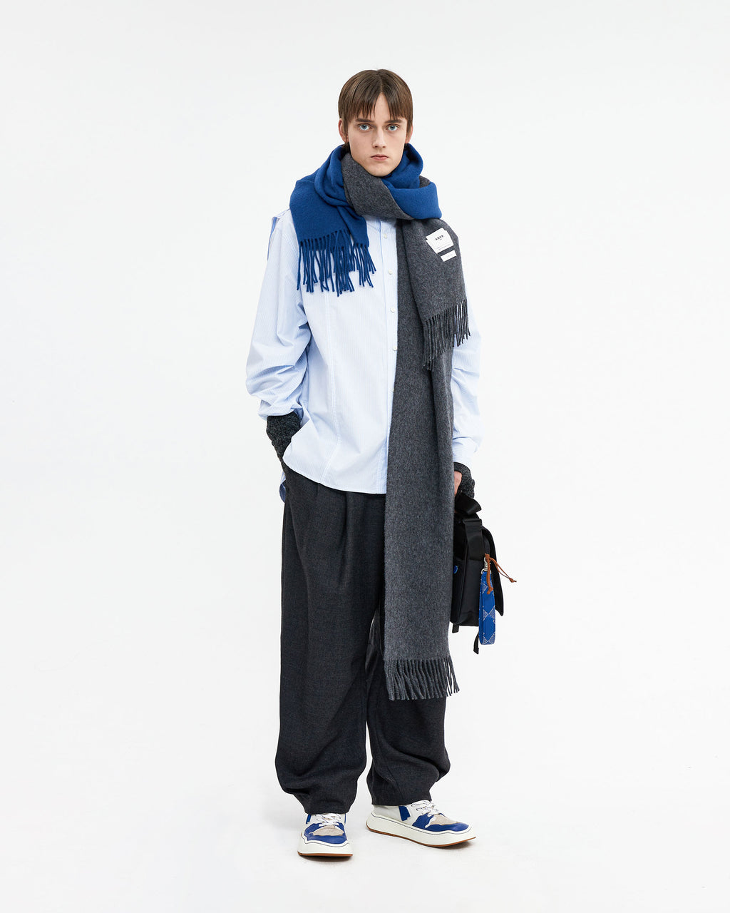 Ader Error - Neia shirt (Sky blue) product image 1 | TRAB K-Fashion Australia