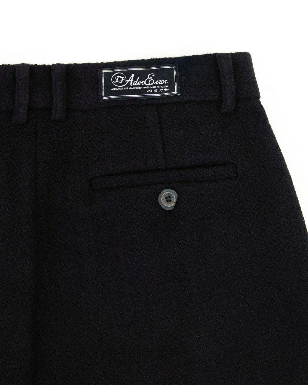Ader Error - Aldin slacks (Noir) product image 8 | TRAB K-Fashion Australia