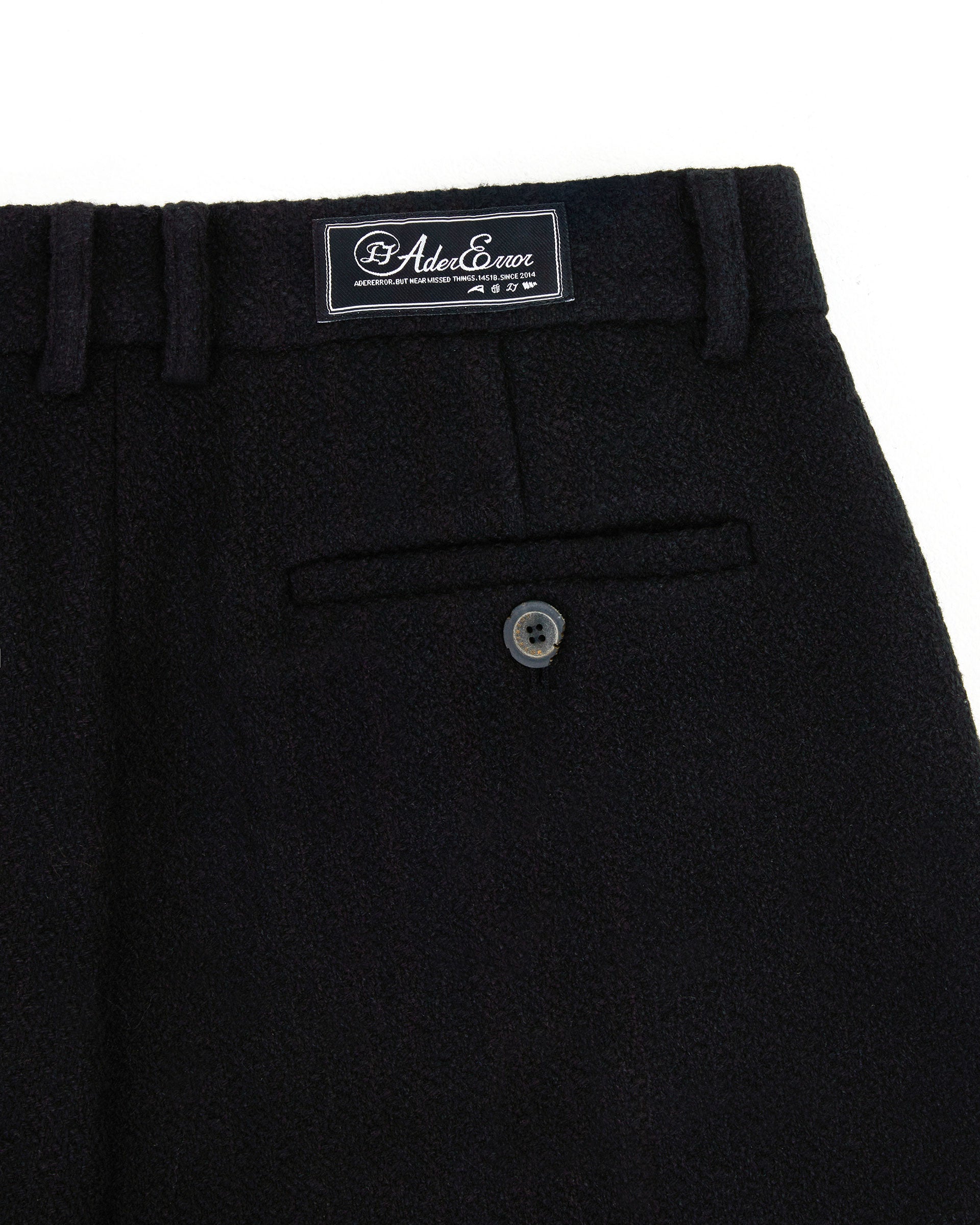 Ader Error - Aldin slacks (Noir) product image 8 | TRAB K-Fashion Australia