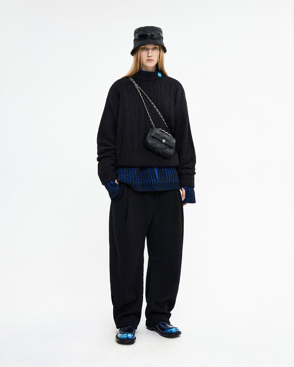 Ader Error - Speric logo sweatpants (Noir) product image 2 | TRAB K-Fashion Australia
