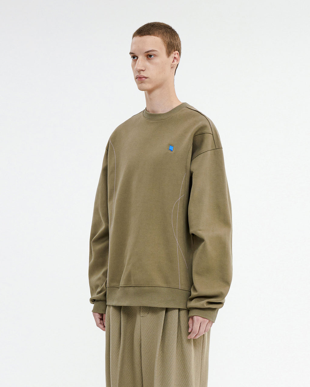 Ader Error - TRS sweatshirt (Brown) product image 3 | TRAB K-Fashion Australia
