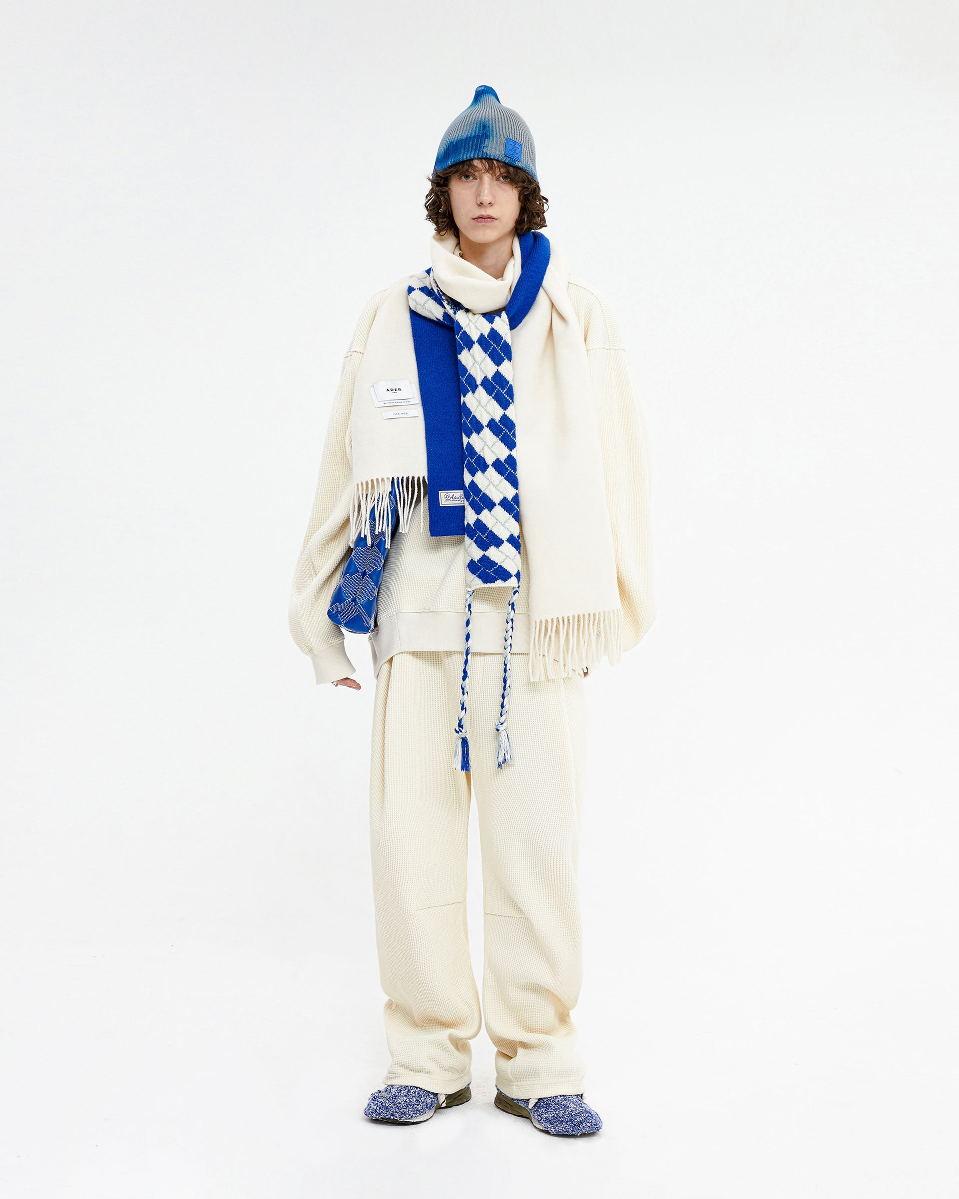 Ader Error - Speric small logo sweatshirt (Ivory) product image 1 | TRAB K-Fashion Australia