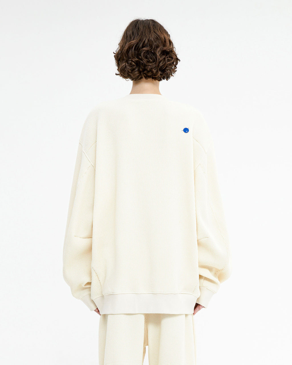 Ader Error - Speric small logo sweatshirt (Ivory) product image 4 | TRAB K-Fashion Australia