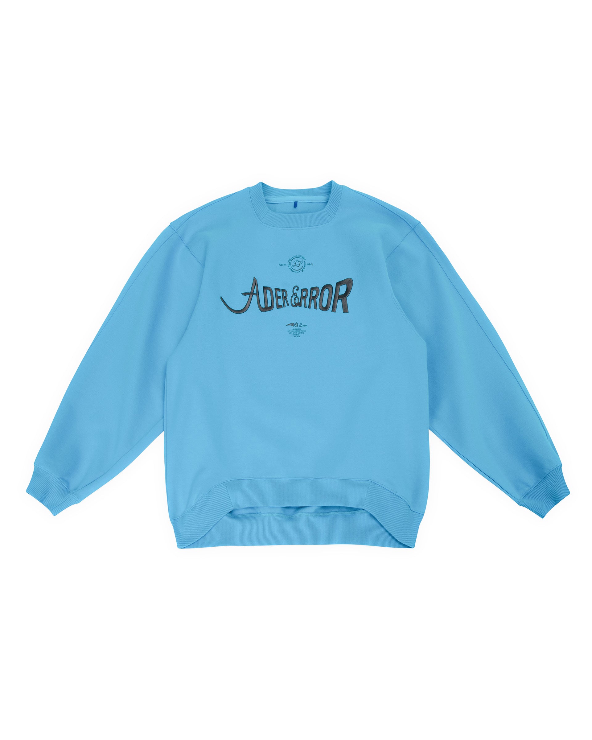 Ader Error - Verif logo sweatshirt (Sky blue) product image 11 | TRAB K-Fashion Australia