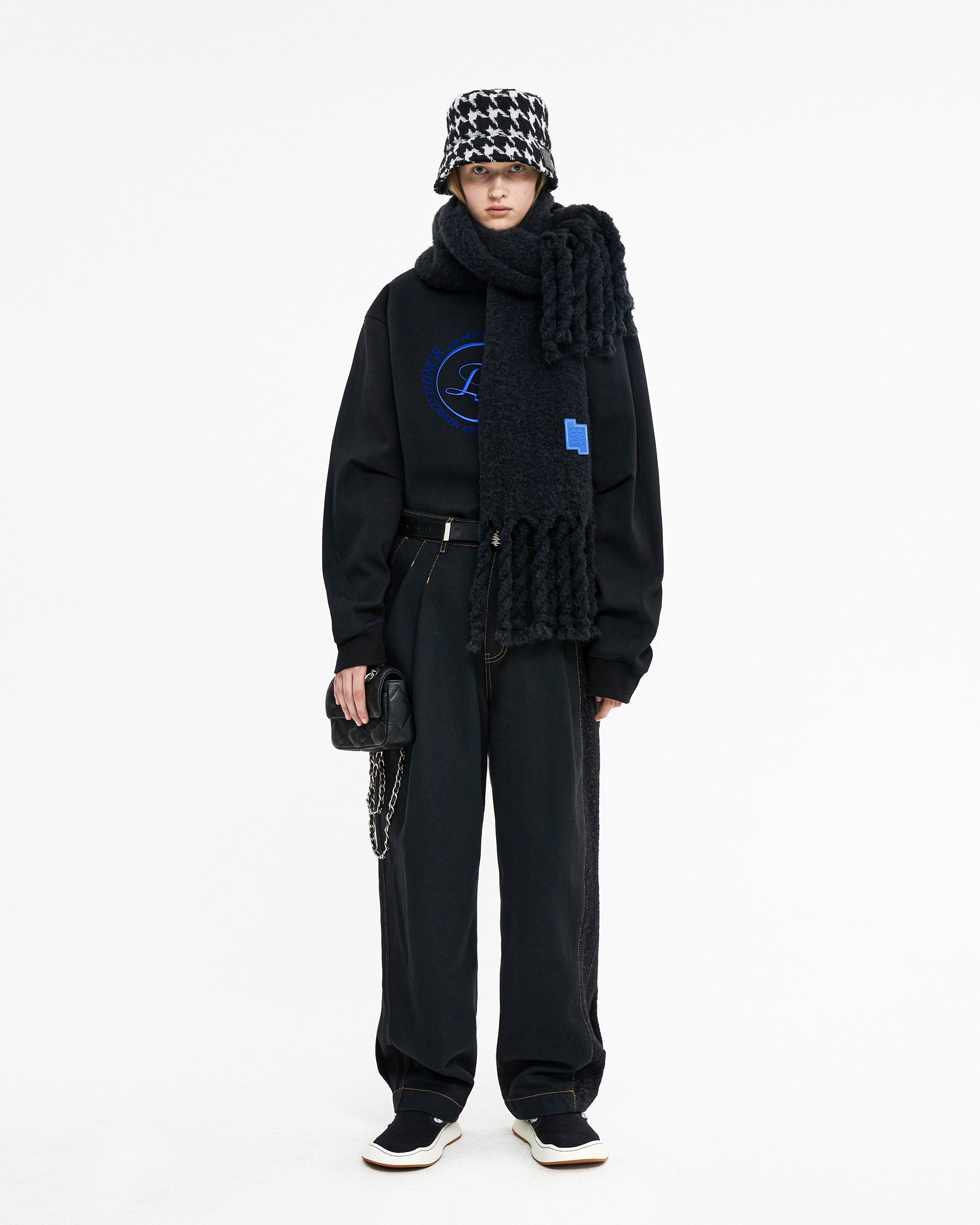 Ader Error - Speric logo sweatshirt (Noir) product image 1 | TRAB K-Fashion Australia