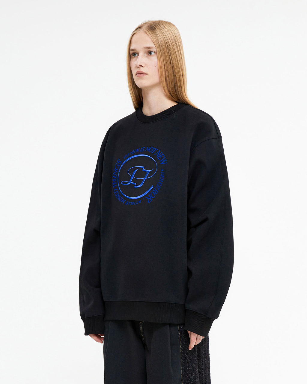 Ader Error - Speric logo sweatshirt (Noir) product image 3 | TRAB K-Fashion Australia