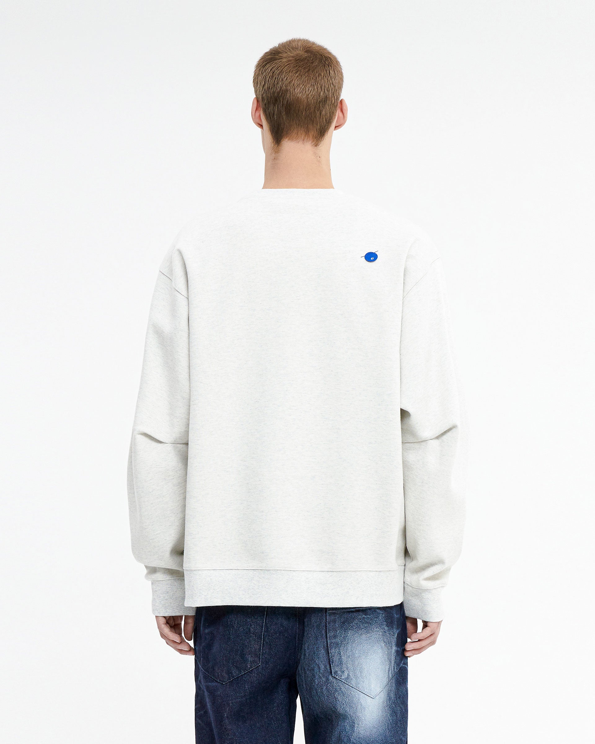 Ader Error - Speric logo sweatshirt (Oatmeal) product image 4 | TRAB K-Fashion Australia