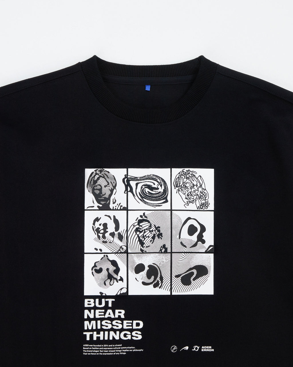 Ader Error - Topian sweatshirt (Noir) product image 5 | TRAB K-Fashion Australia