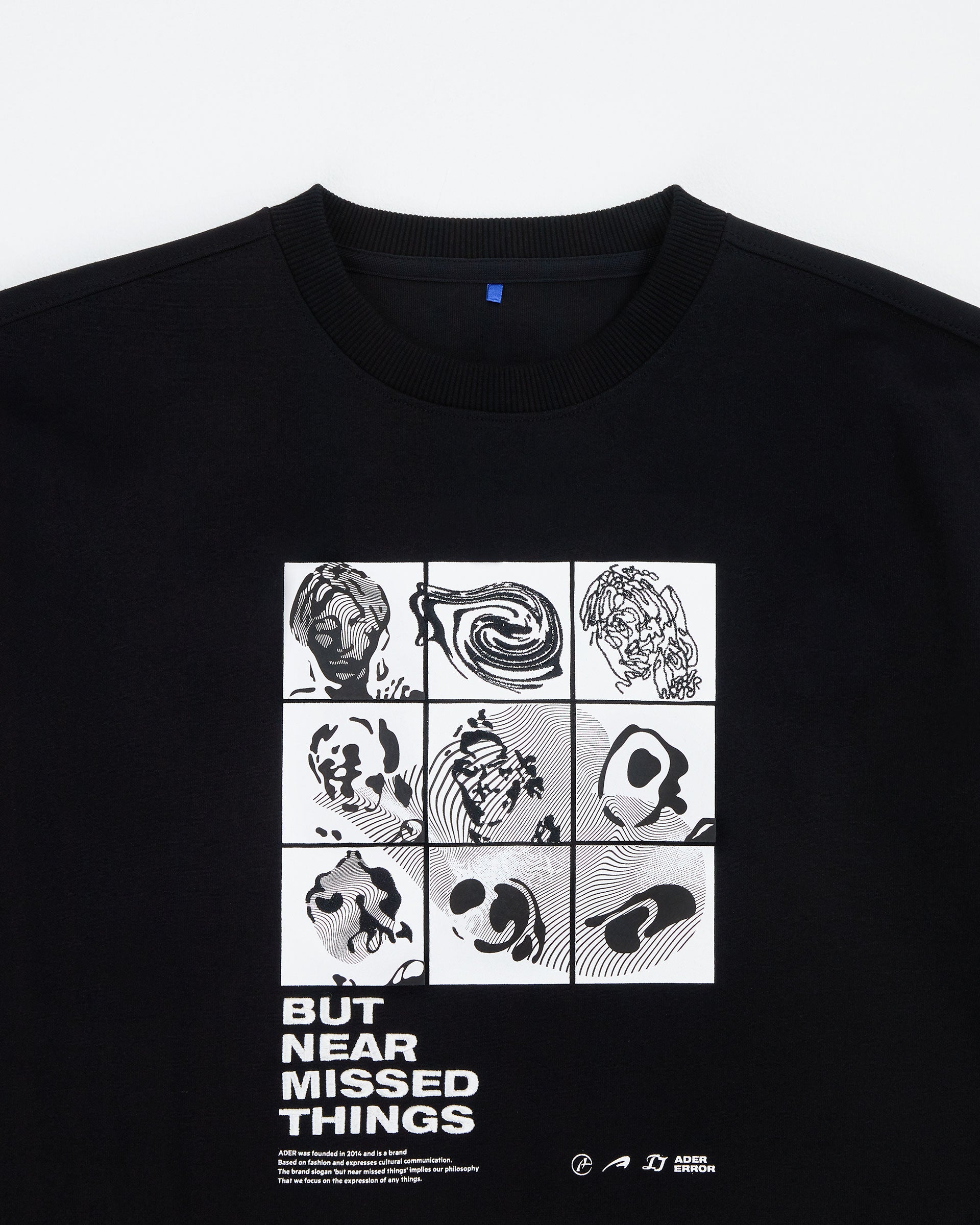 Ader Error - Topian sweatshirt (Noir) product image 5 | TRAB K-Fashion Australia