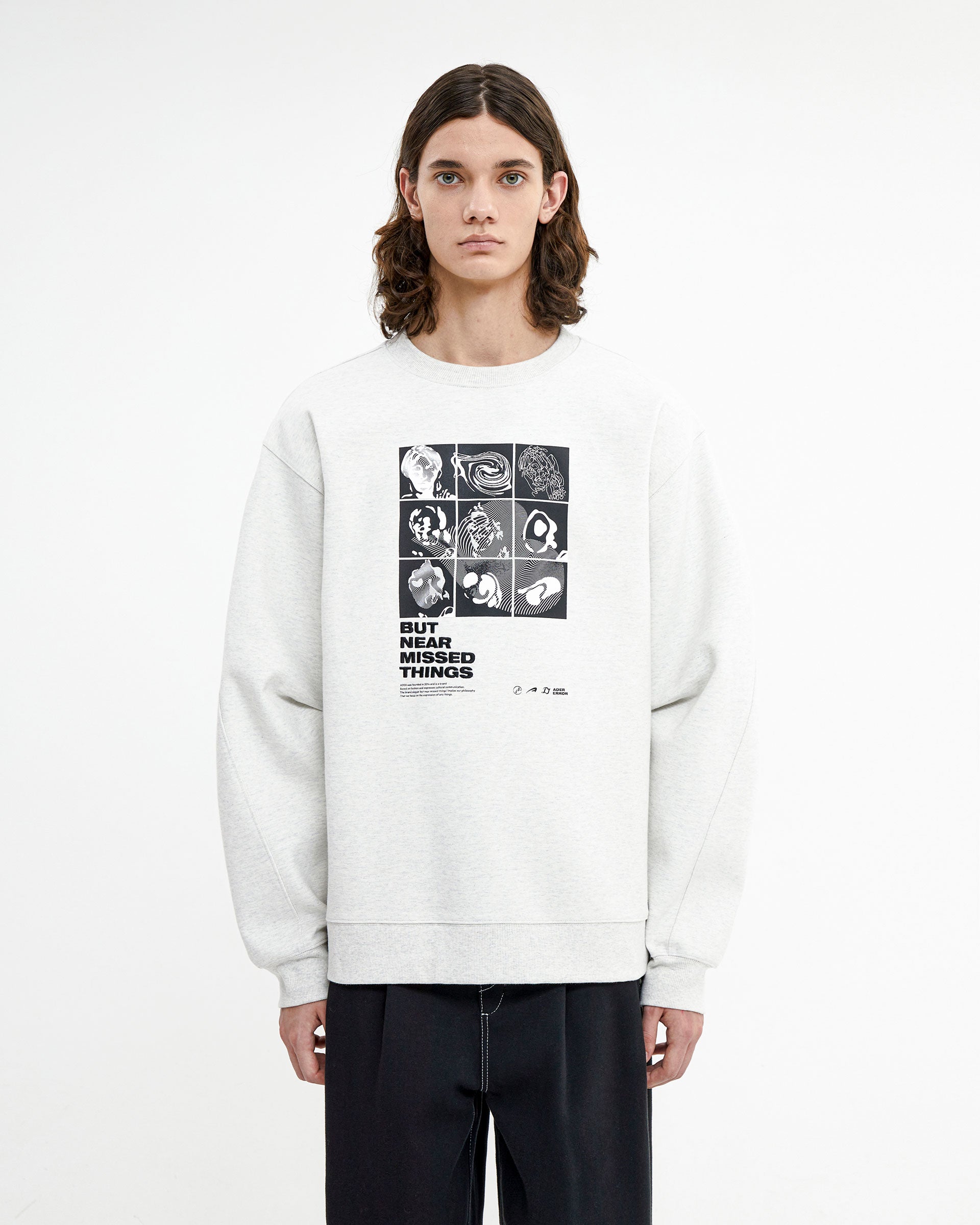 Ader Error - Topian sweatshirt (Oatmeal) product image 3 | TRAB K-Fashion Australia