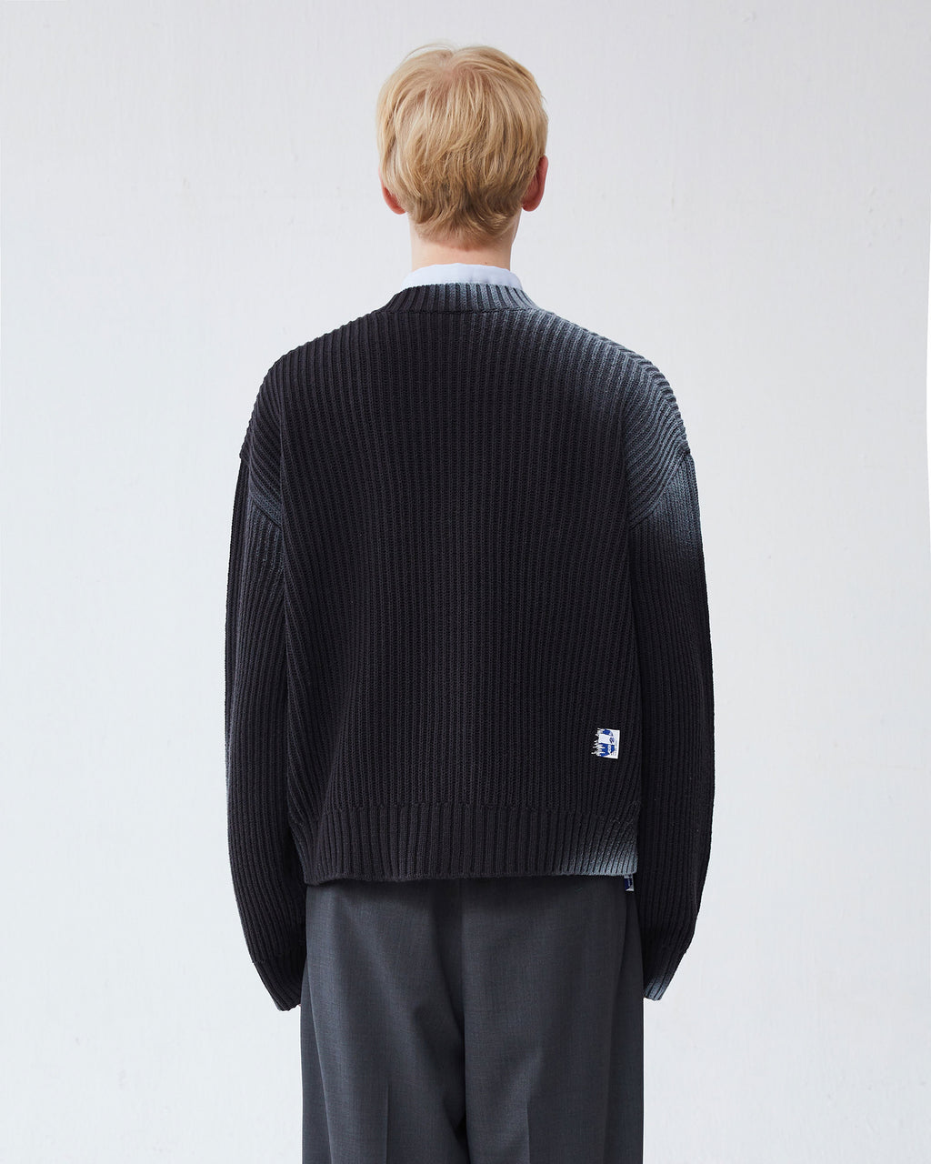 Ader Error - Glow cardigan (Charcoal) product image 4 | TRAB K-Fashion Australia