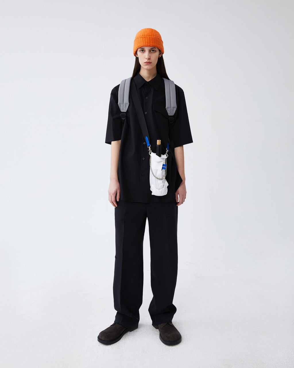 Ader Error - Merc shirt (Noir) product image 1 | TRAB K-Fashion Australia