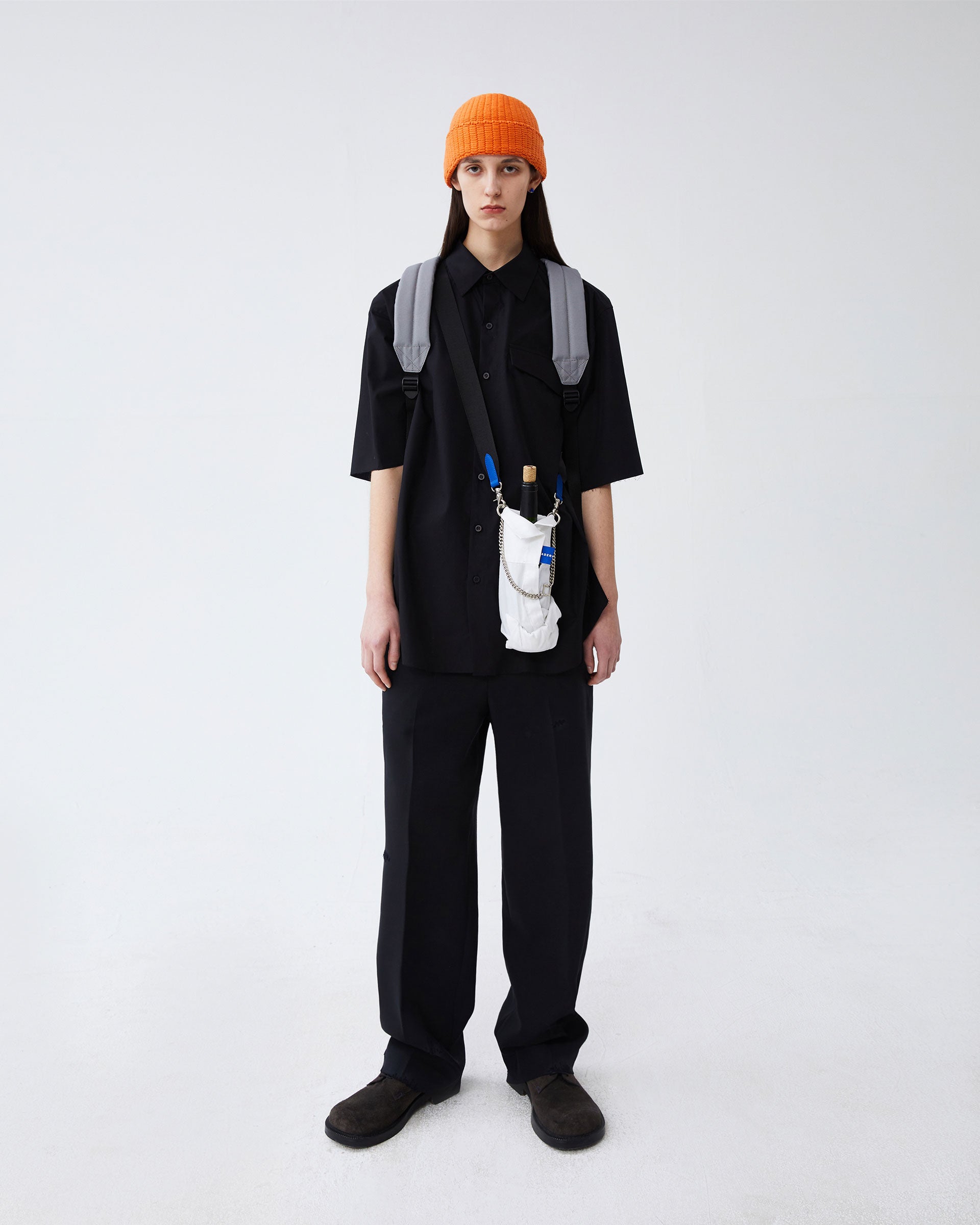 Ader Error - Merc shirt (Noir) product image 1 | TRAB K-Fashion Australia