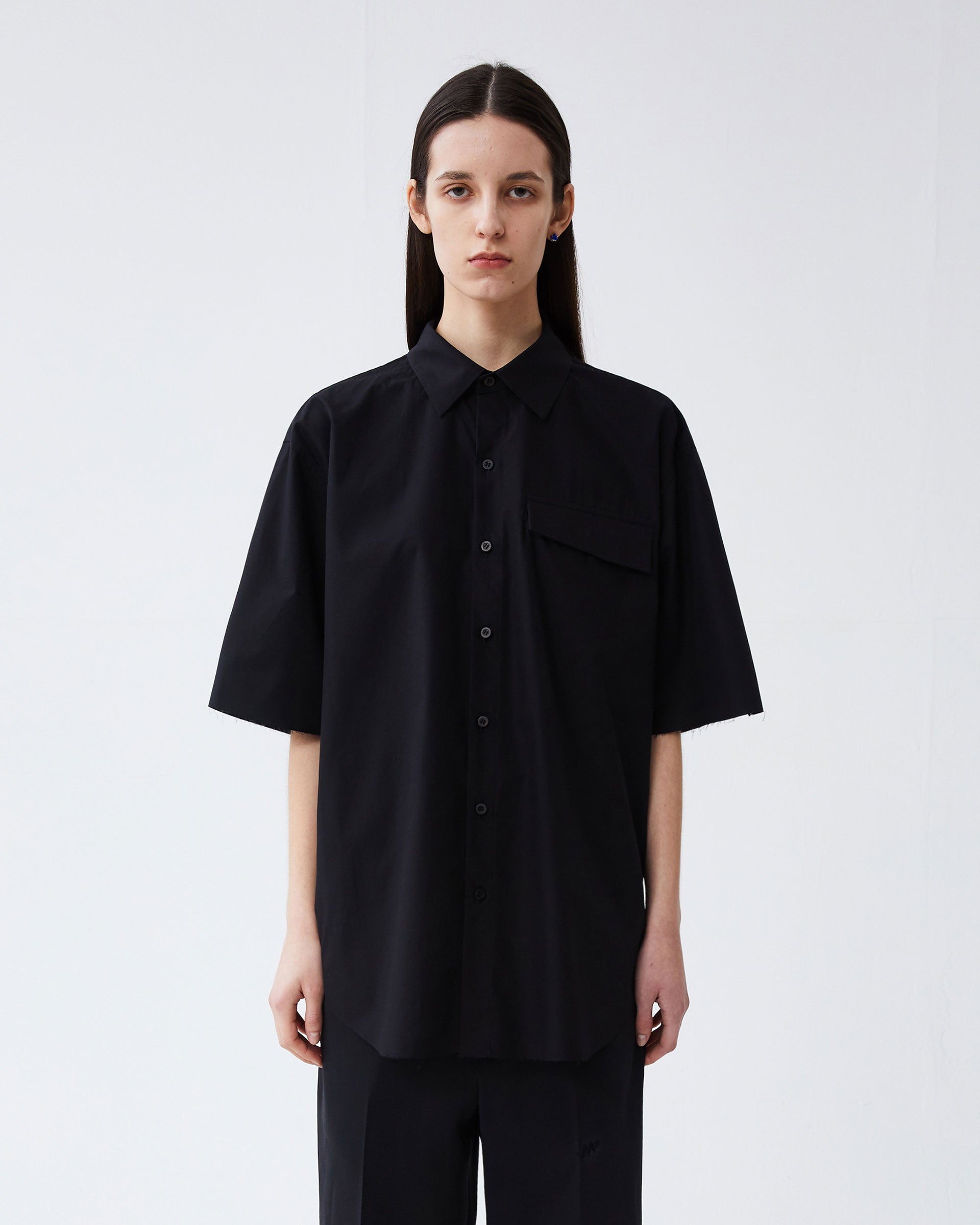 Ader Error - Merc shirt (Noir) product image 2 | TRAB K-Fashion Australia