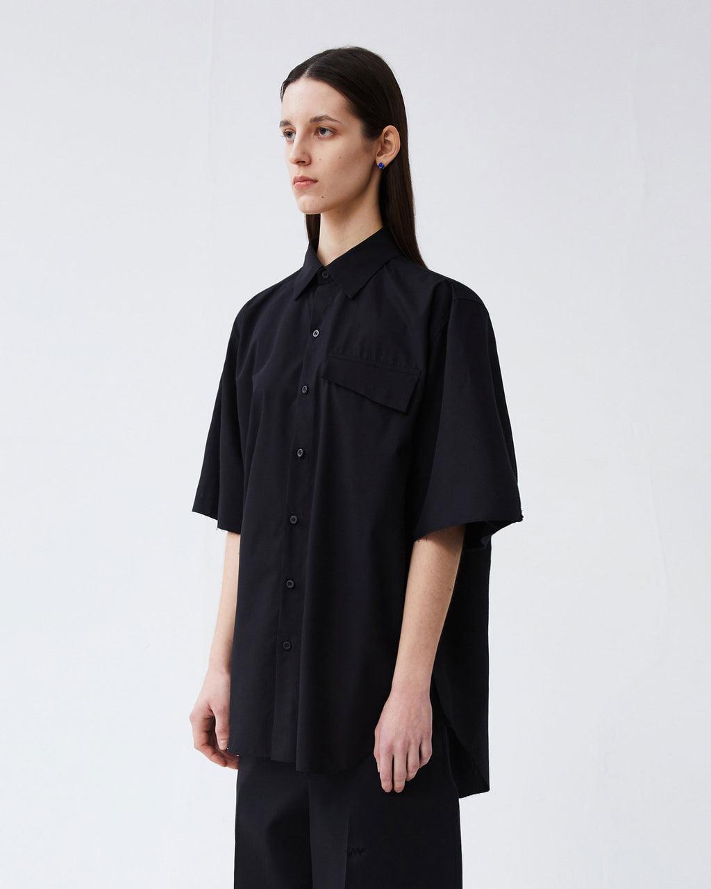Ader Error - Merc shirt (Noir) product image 3 | TRAB K-Fashion Australia