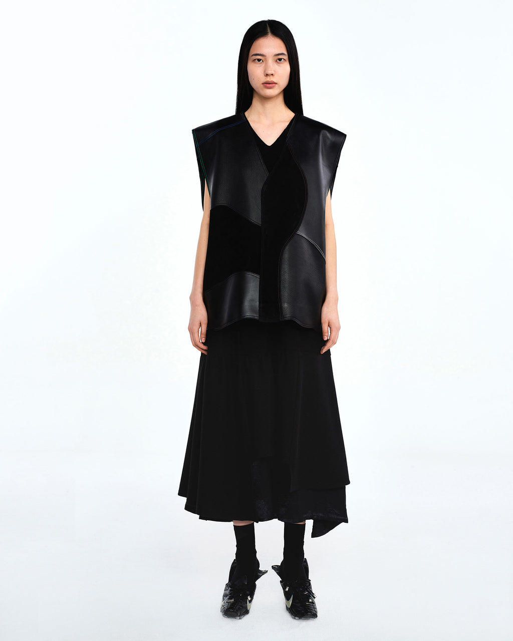 Ader Error - Lenito vest (Noir) product image 3 | TRAB K-Fashion Australia