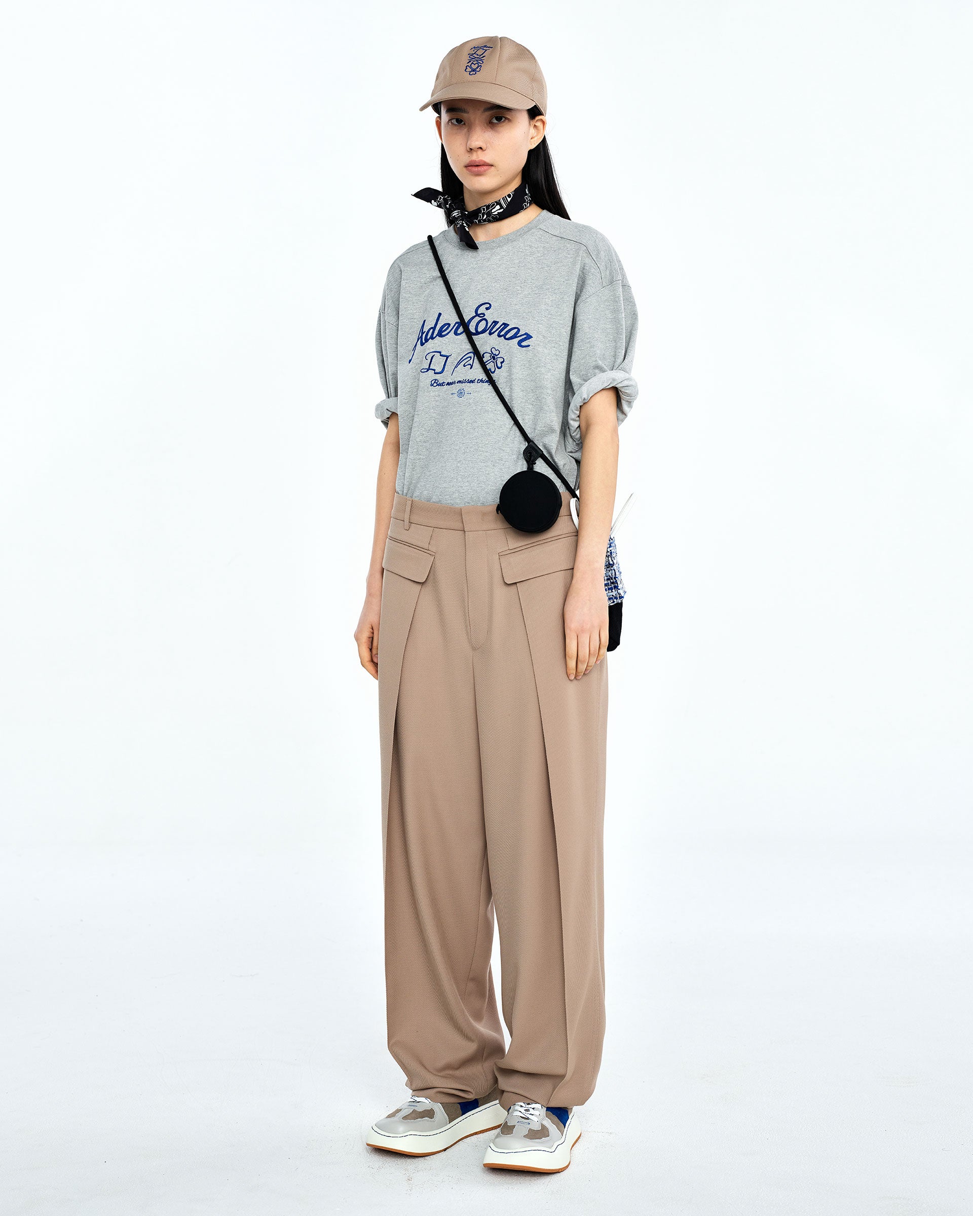 Ader Error - Sollec t-shirt (Gray) product image 1 | TRAB K-Fashion Australia
