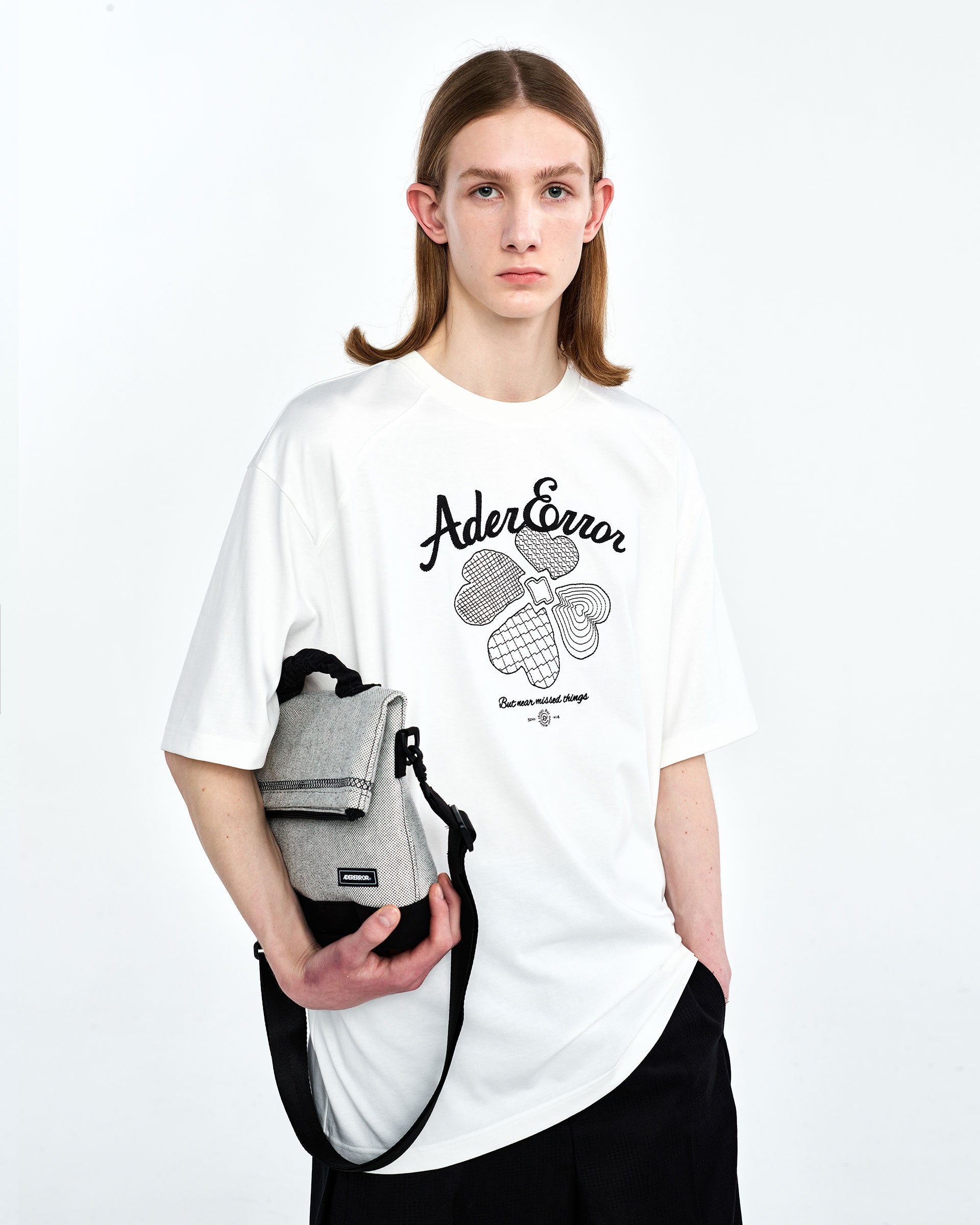 Ader Error - Tever logo t-shirt (White) product image 2 | TRAB K-Fashion Australia