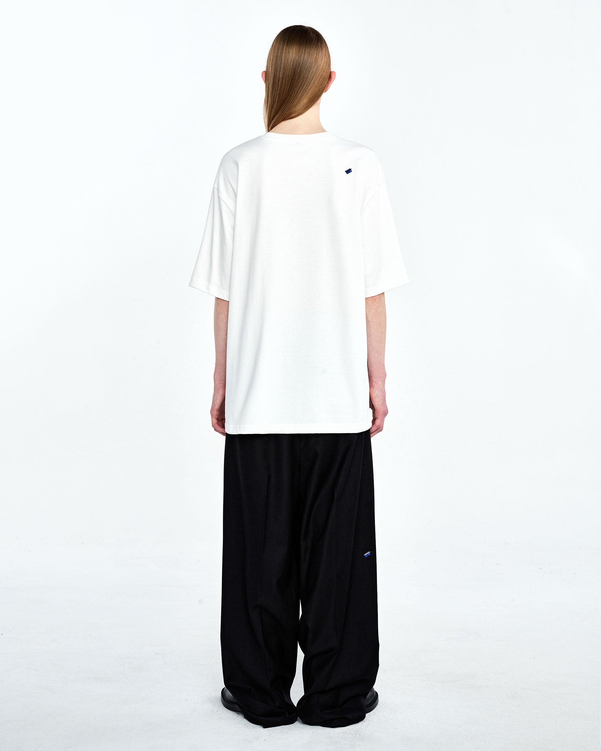 Ader Error - Tever logo t-shirt (White) product image 5 | TRAB K-Fashion Australia
