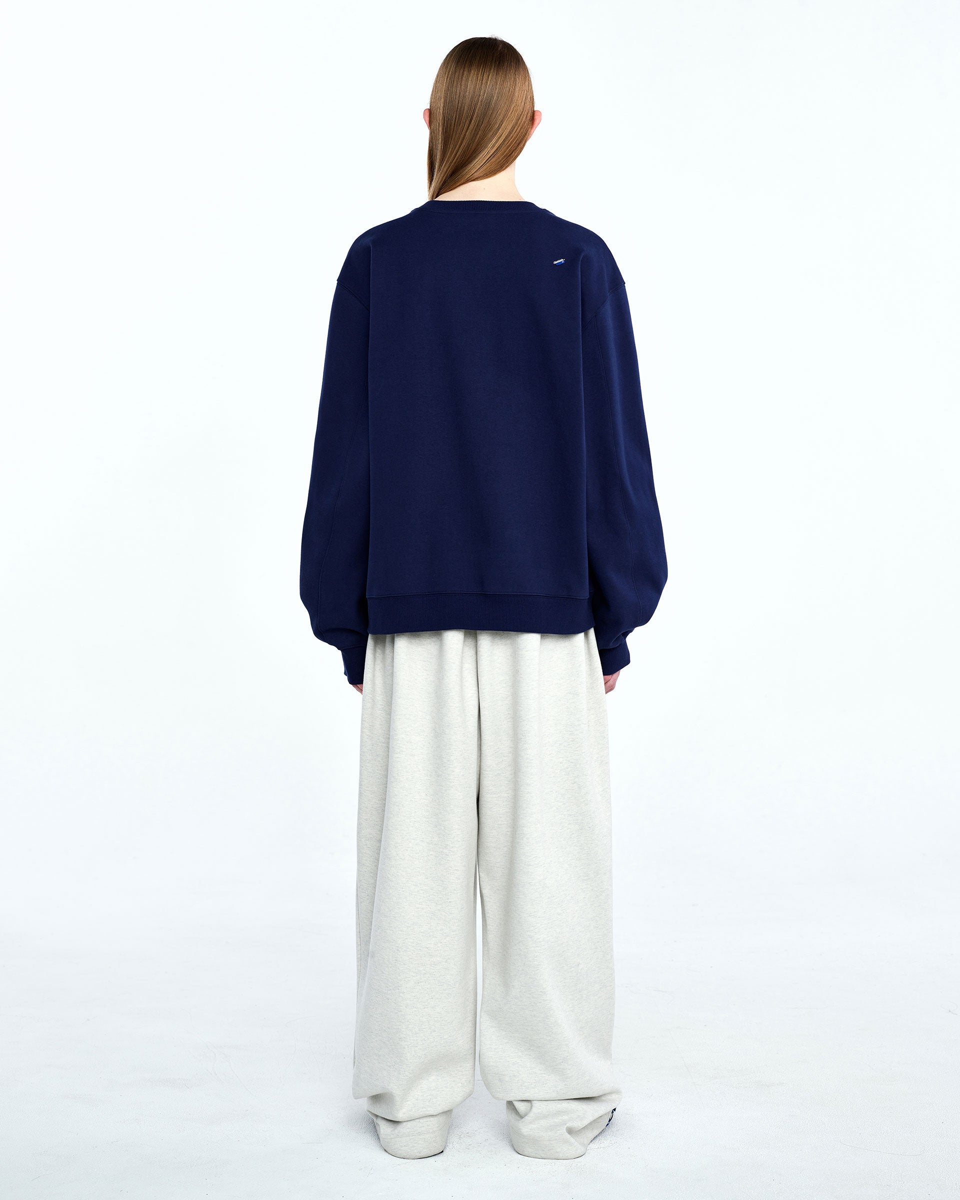 Ader Error - Tever logo sweatshirt (Navy) product image 5 | TRAB K-Fashion Australia