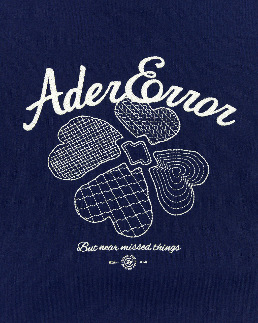 Ader Error - Tever logo sweatshirt (Navy) product image 6 | TRAB K-Fashion Australia