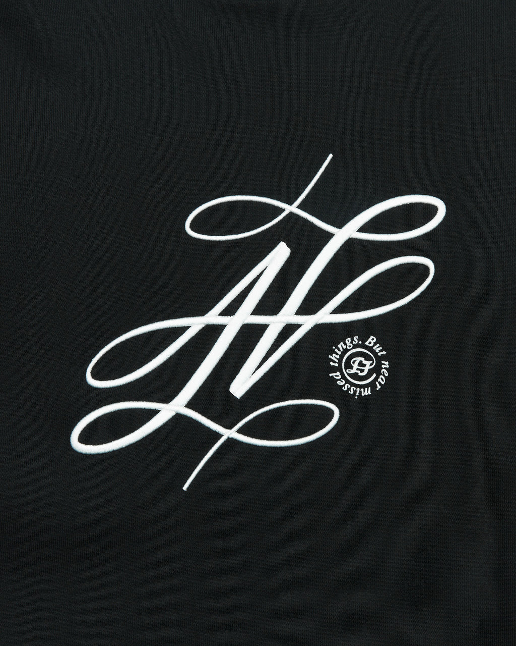 Ader Error - Dancy logo sweatshirt (Noir) product image 6 | TRAB K-Fashion Australia