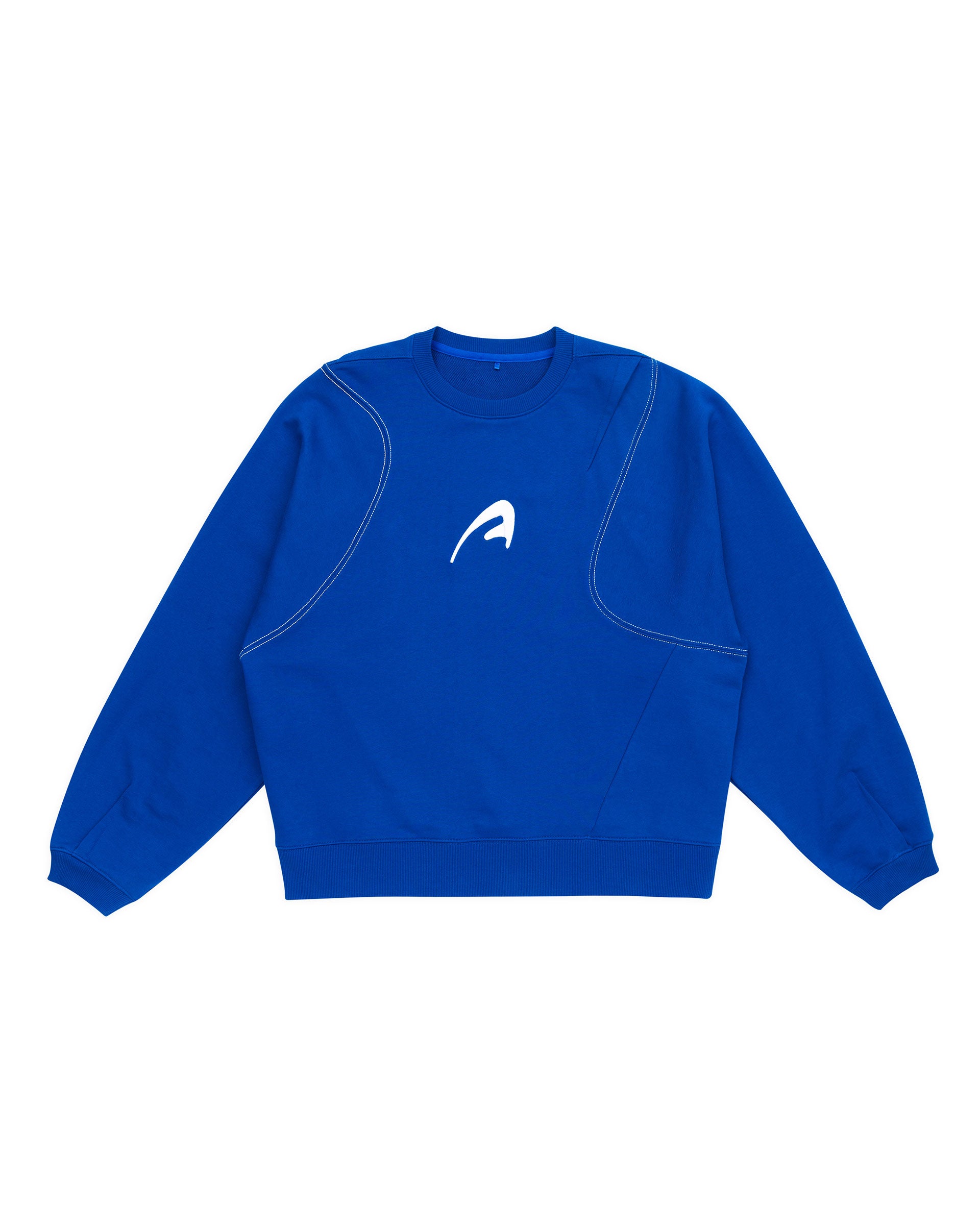 Ader Error - A-peec logo sweatshirt (Z-Blue) product image 11 | TRAB K-Fashion Australia