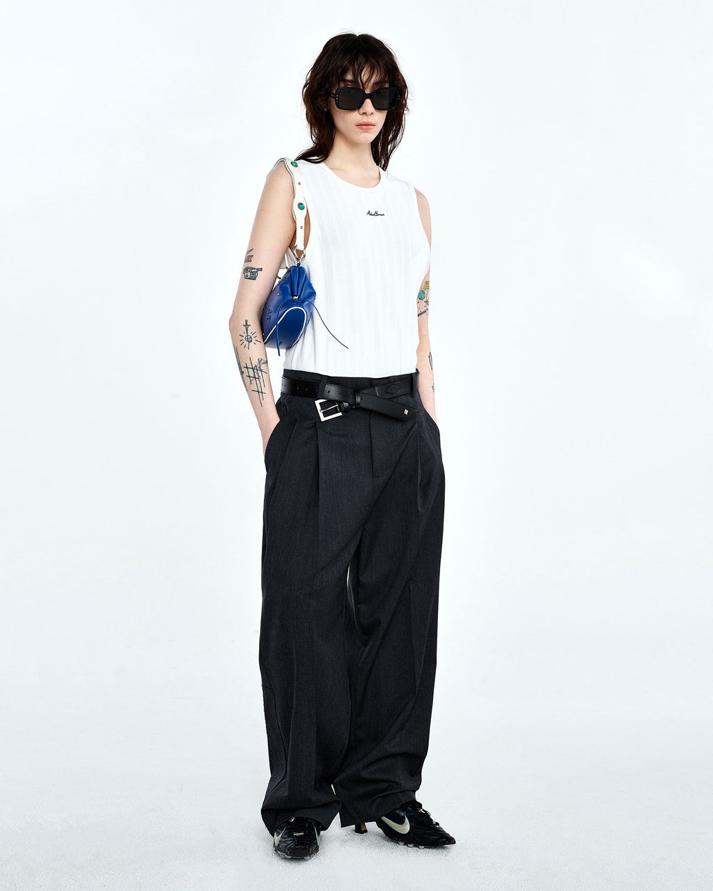 Ader Error - Feloh sleeveless (White) product image 1 | TRAB K-Fashion Australia