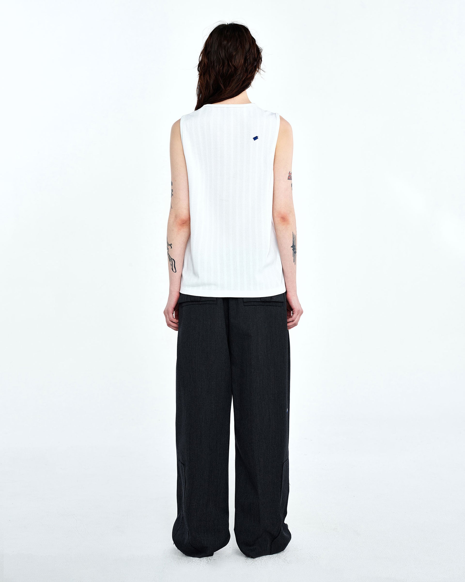 Ader Error - Feloh sleeveless (White) product image 9 | TRAB K-Fashion Australia